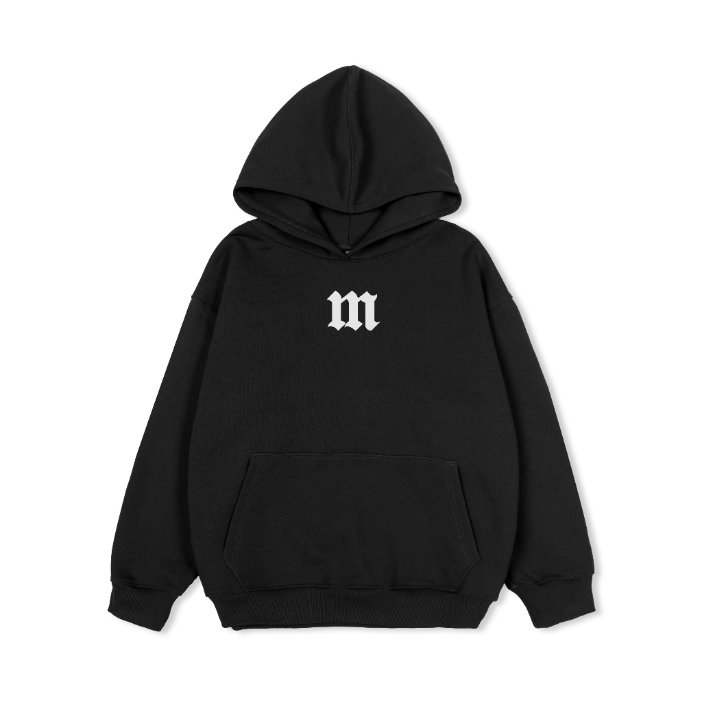 Áo hoodie nữ form rộng HDD281 Miucho chân cua dày dặn in typography_thumbnail_6
