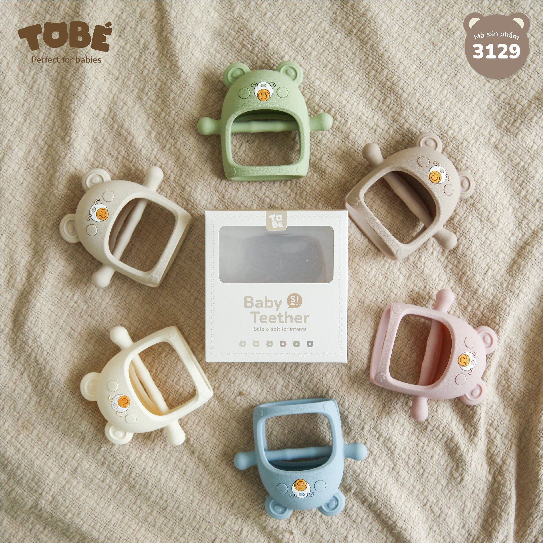 Gặm nướu Eco Silicone (hồng, xanh, nâu, xanh lá, Be,)_thumbnail_7