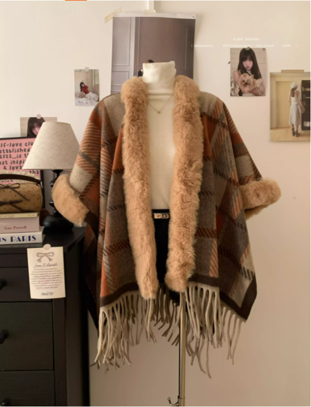 Áo Choàng Len Lông Mềm Cozy_thumbnail_3