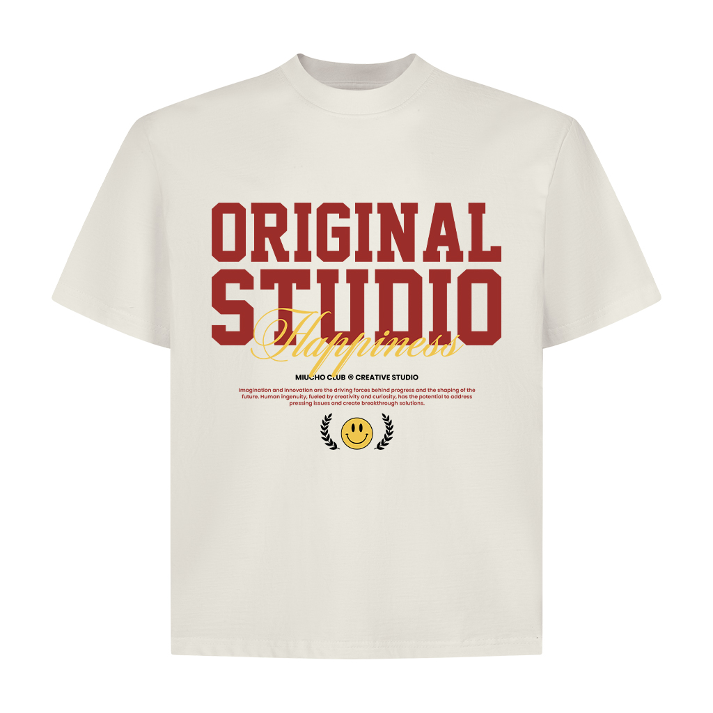 Áo phông nam local brand form boxy 2082 Miucho Club vải cotton 2c 250gsm cổ tròn in typography_thumbnail_14