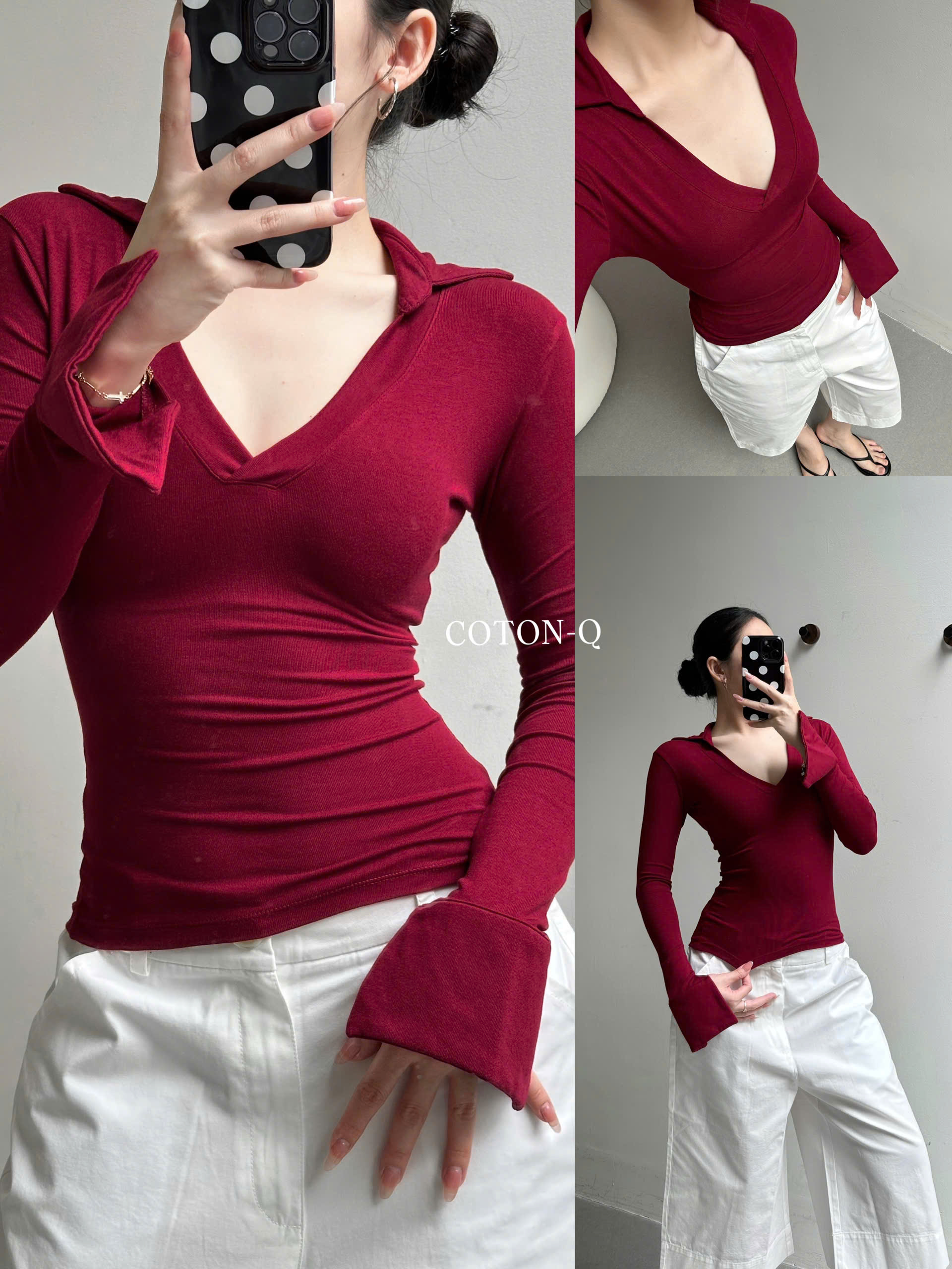 Áo tay dài cổ V ( NGẪU NHIÊN )_thumbnail_11