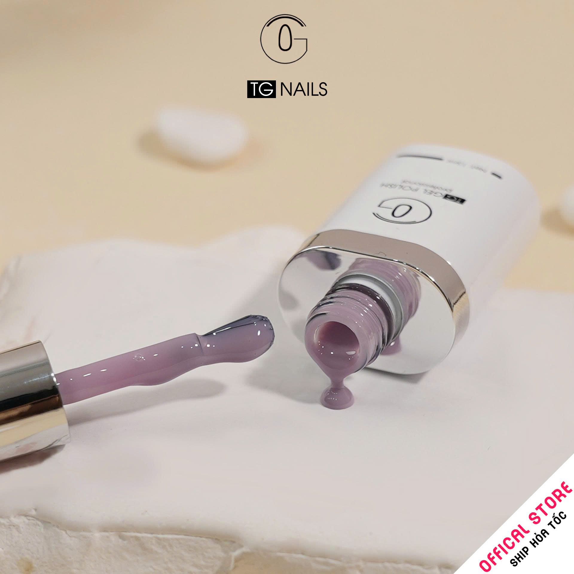 Sơn móng gel TG. Dung tích: 15ml/ lọ. Nhãn hàng TG nail._thumbnail_3