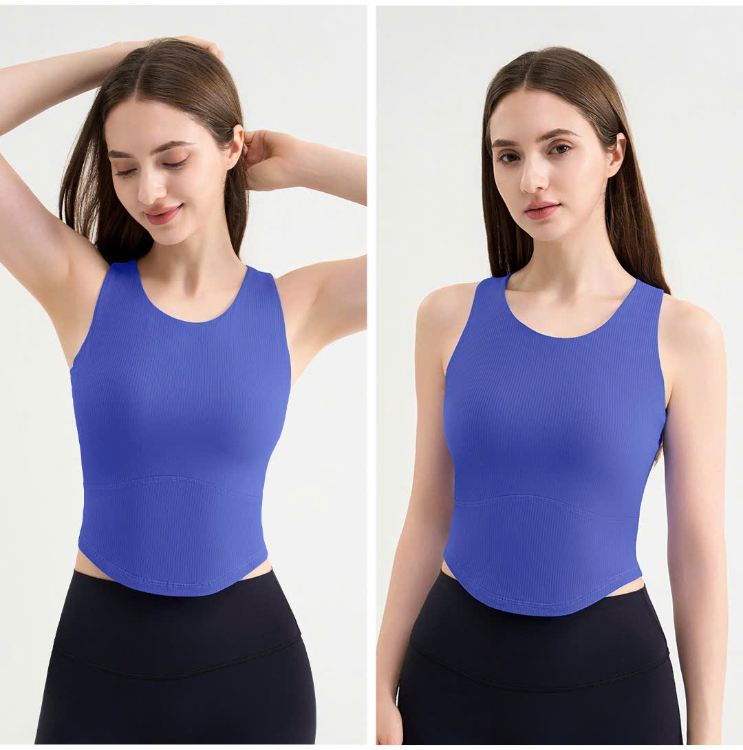 Áo Croptop Thể Thao Sát Nách Vạt Yếm Ôm Body_thumbnail_15