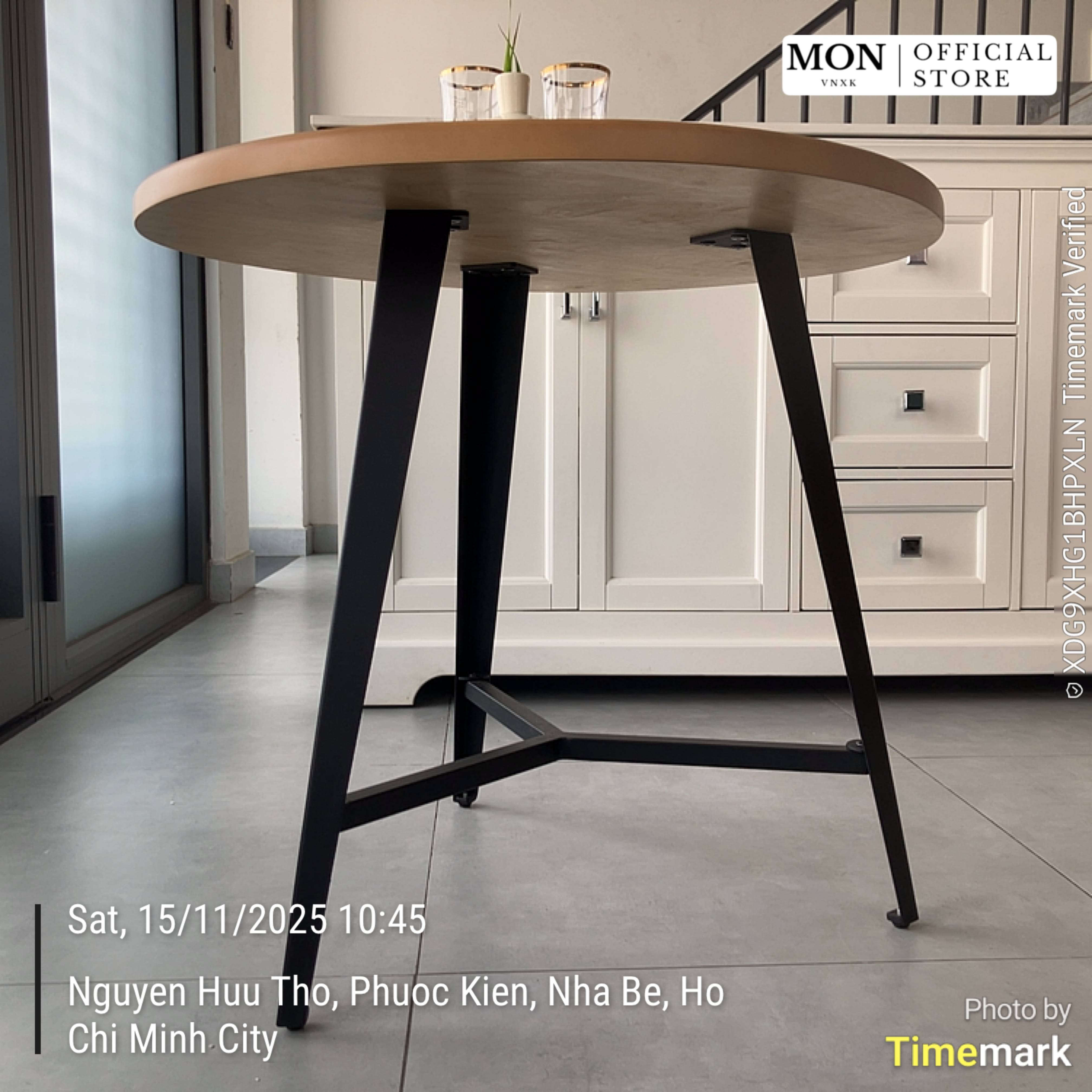 BÀN TRÀ STEVESILVER TREE SLICE TABLE MÀU TỰ NHIÊN