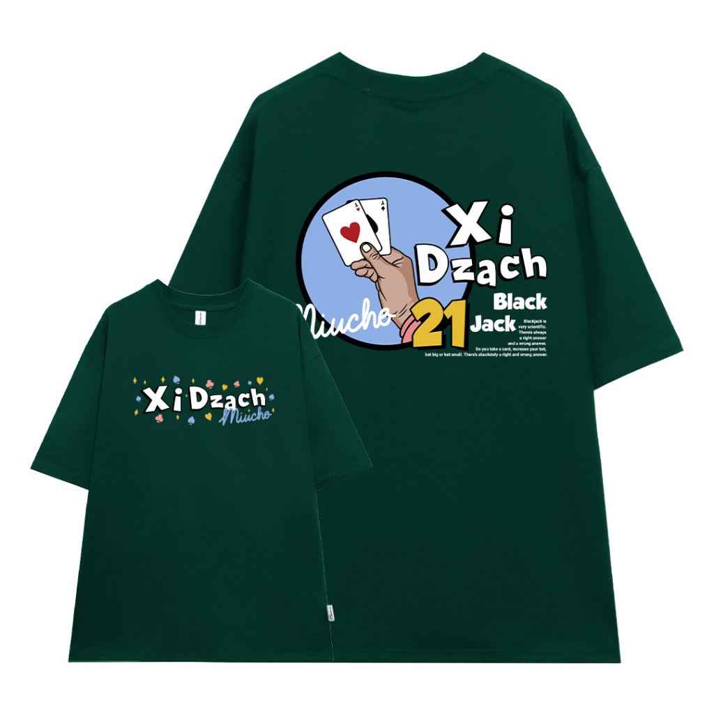 Áo thun Xì DZách Tết 2026 local brand form rộng nam nữ đủ size ATD867 Miucho tay ngắn vải cotton cổ tròn in mix_thumbnail_10