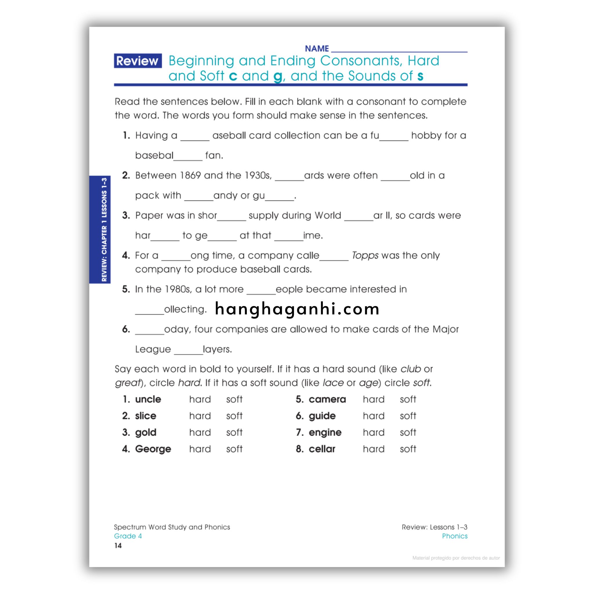 Sách Spectrum Word Study and Phonics Workbook Grade 4_thumbnail_17