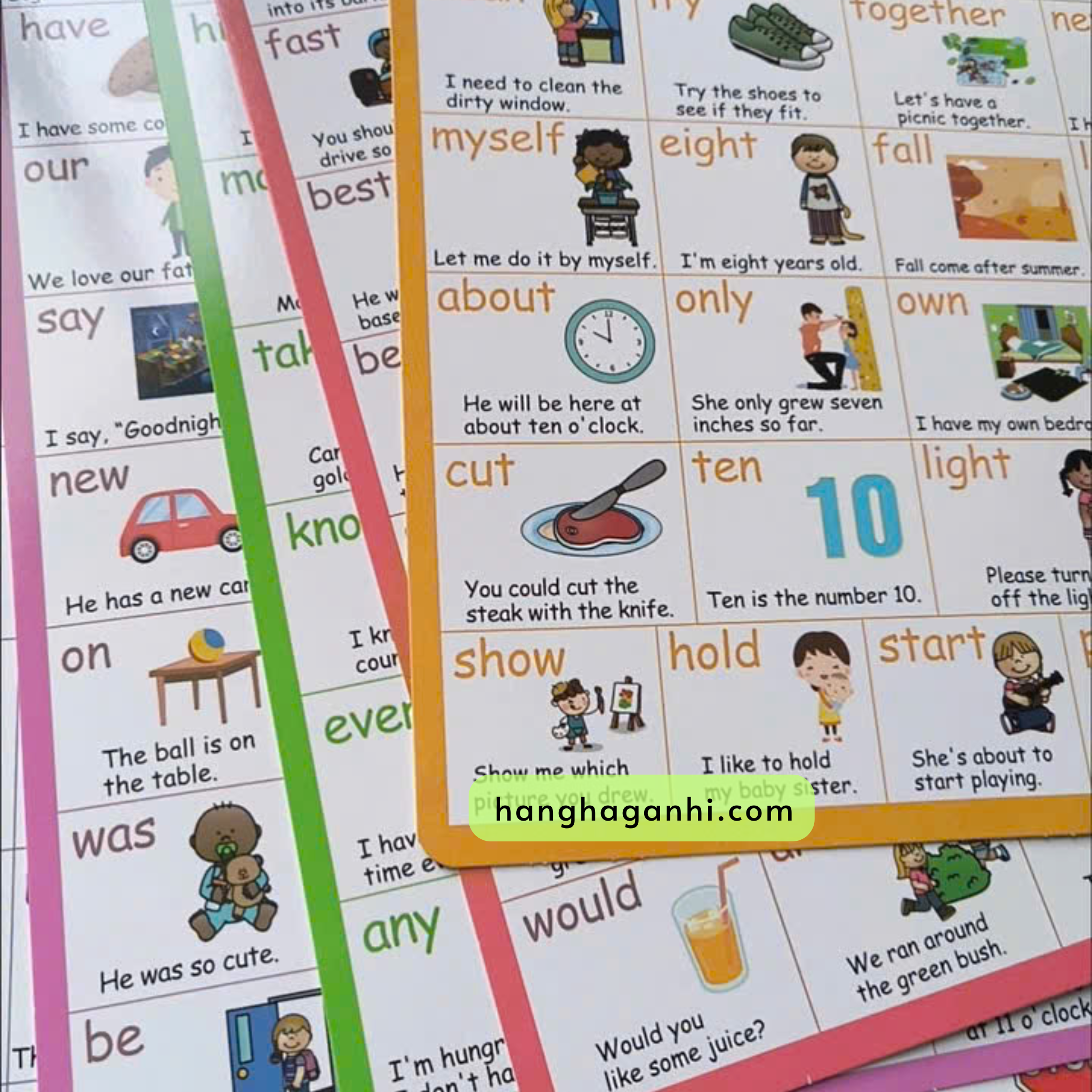 Tranh treo tường dạy bé học 220 Sightwords_thumbnail_3