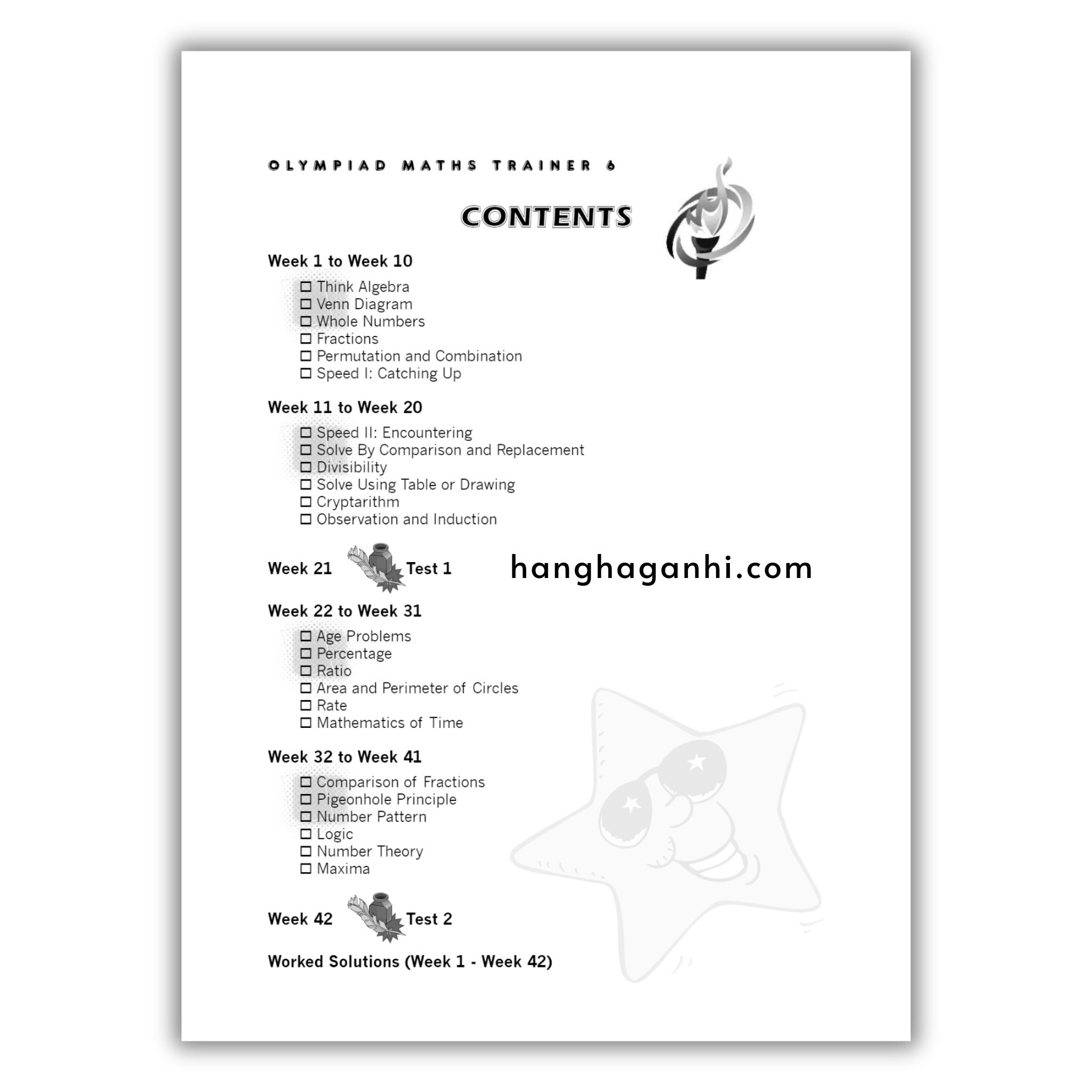 Olympiad Maths Trainer level 6- Sách Toán Tiếng Anh Singapore cho bé lớp 6_thumbnail_1