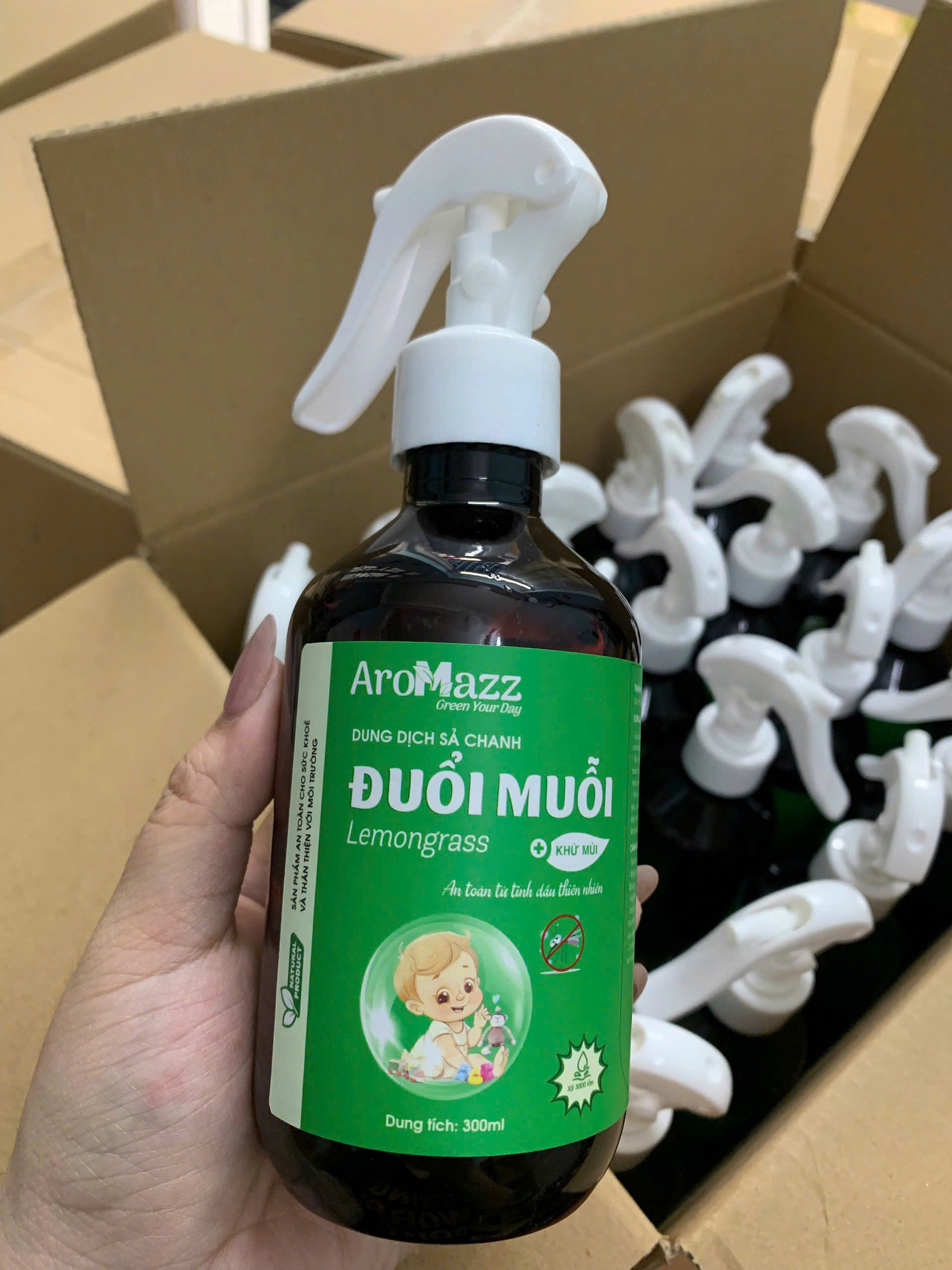 Combo 2 Bình Xịt ĐUỔI MUỖI AroMazz_thumbnail_1