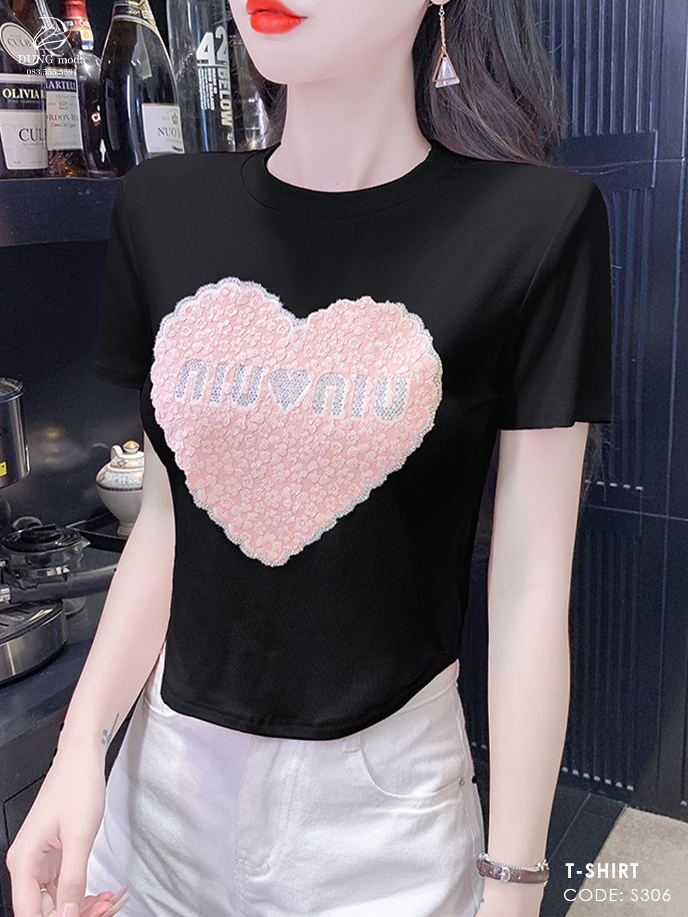 Áo Thun Quảng Châu S306 - Đen 6761_thumbnail_4