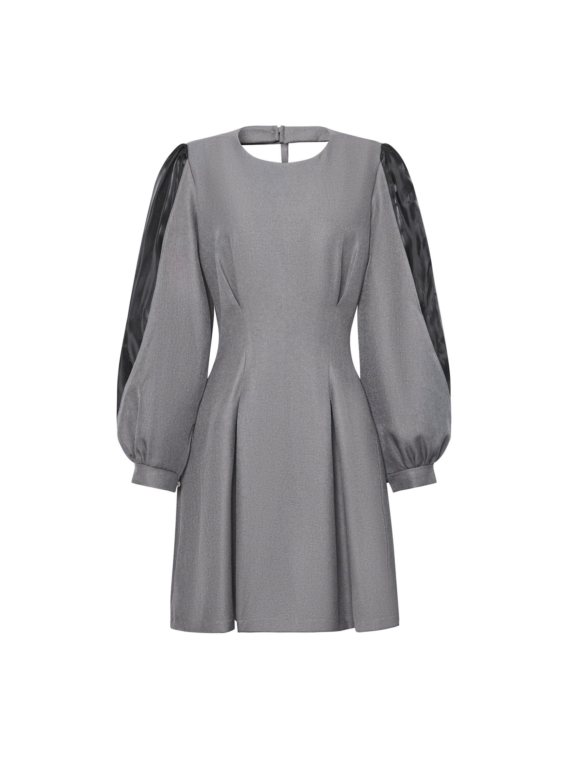 Đầm dáng A phối thay phồng bigsize DA178