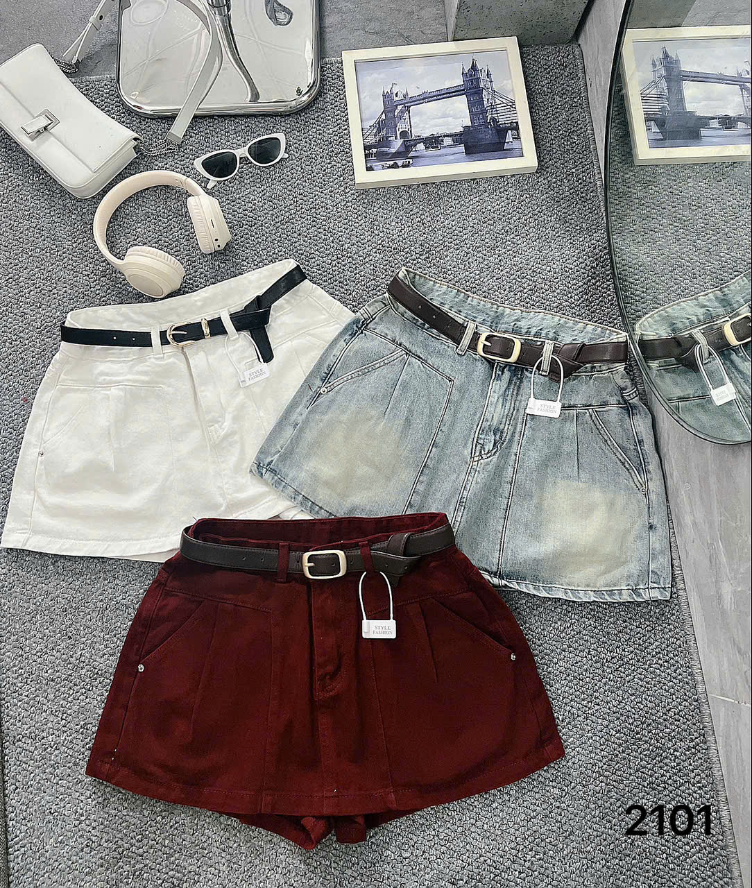 Quần váy jean xếp ly kiểu bigsize QVJ2101 dành cho nàng béo mập từ 55-90kg_thumbnail_11