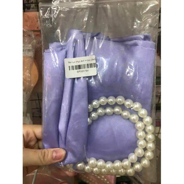 Set lụa chụp ảnh + trai