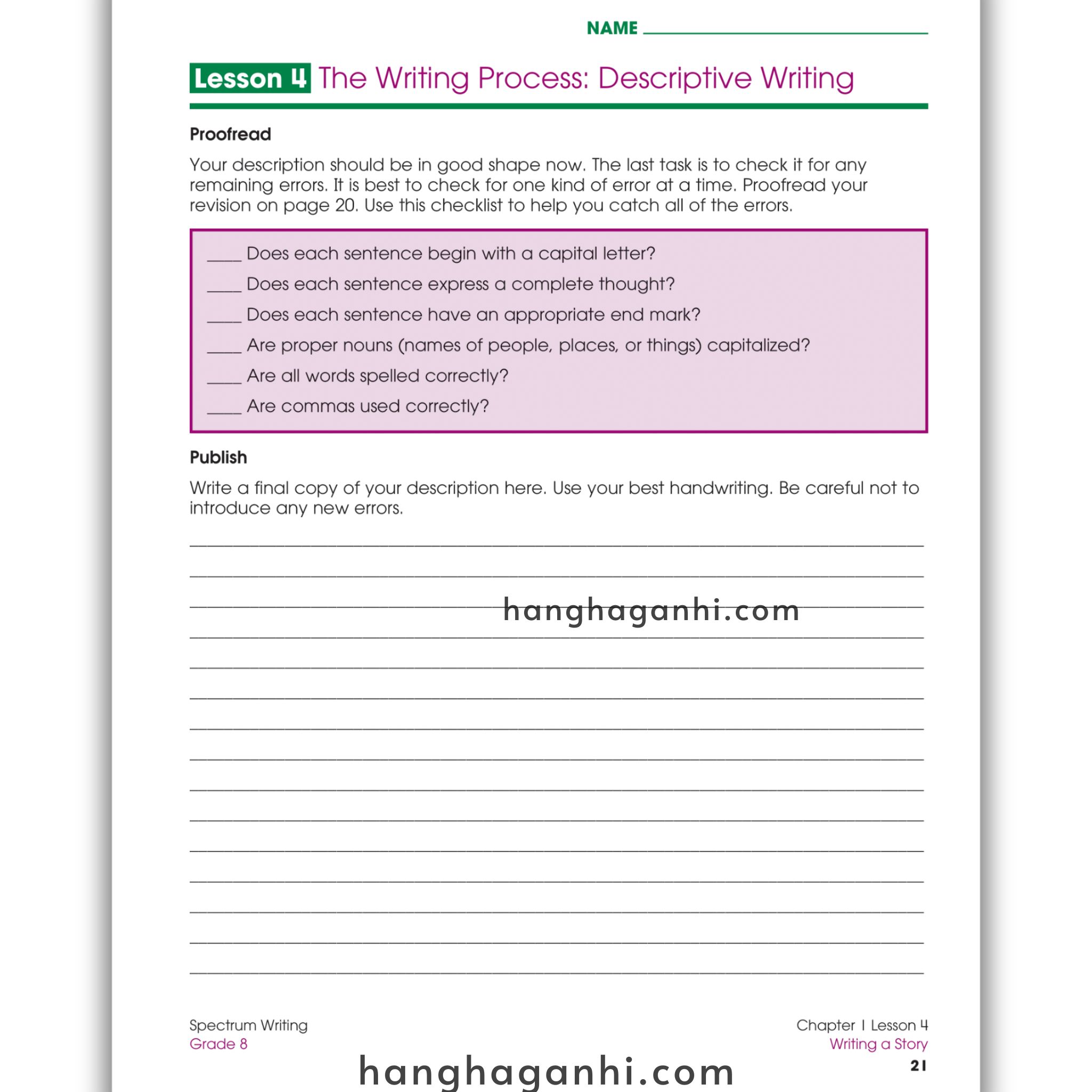 Sách Spectrum Writing Workbook Grade 8_thumbnail_13