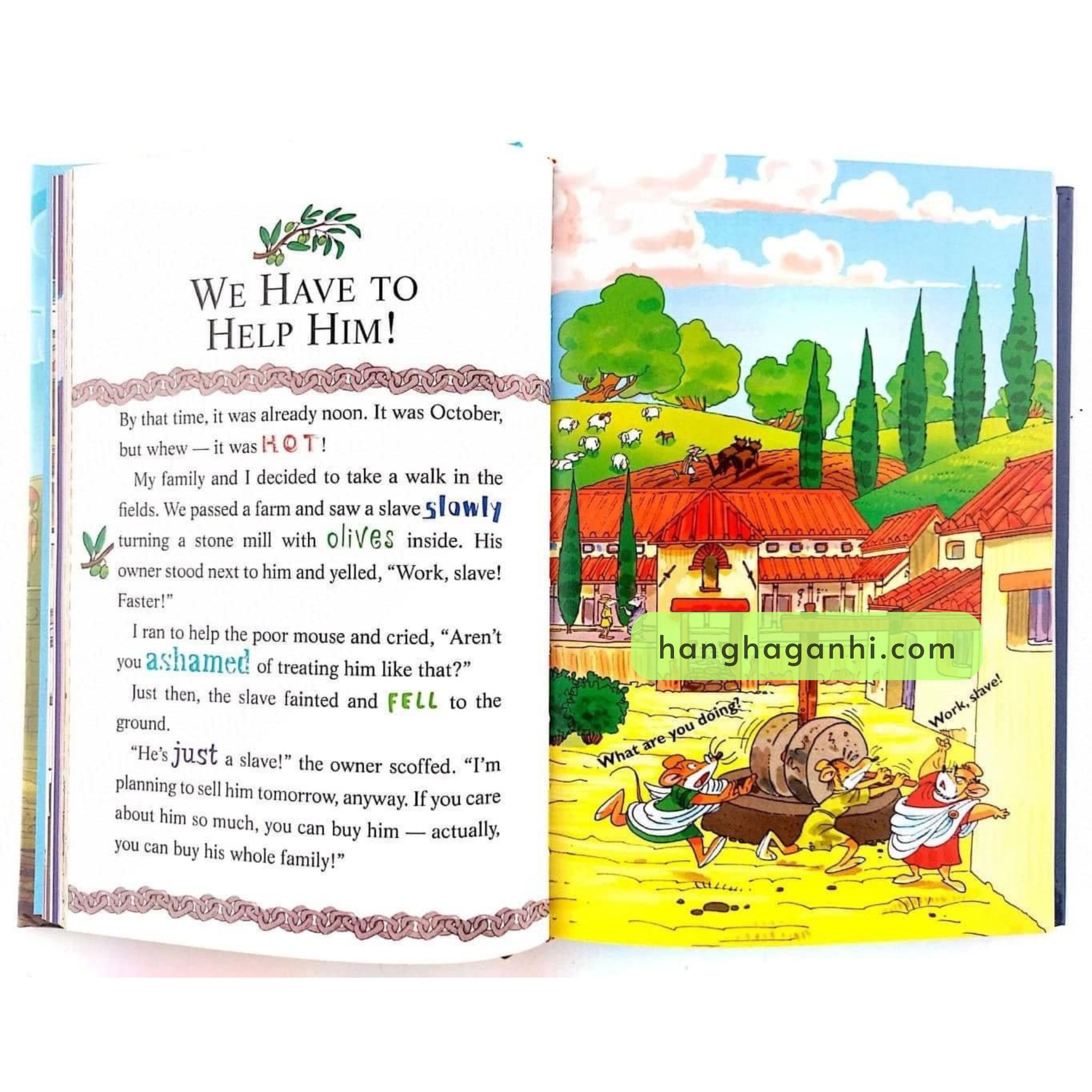 Geronimo Stilton- Bộ 8 cuốn sách Tiếng Anh nhập khẩu_thumbnail_9