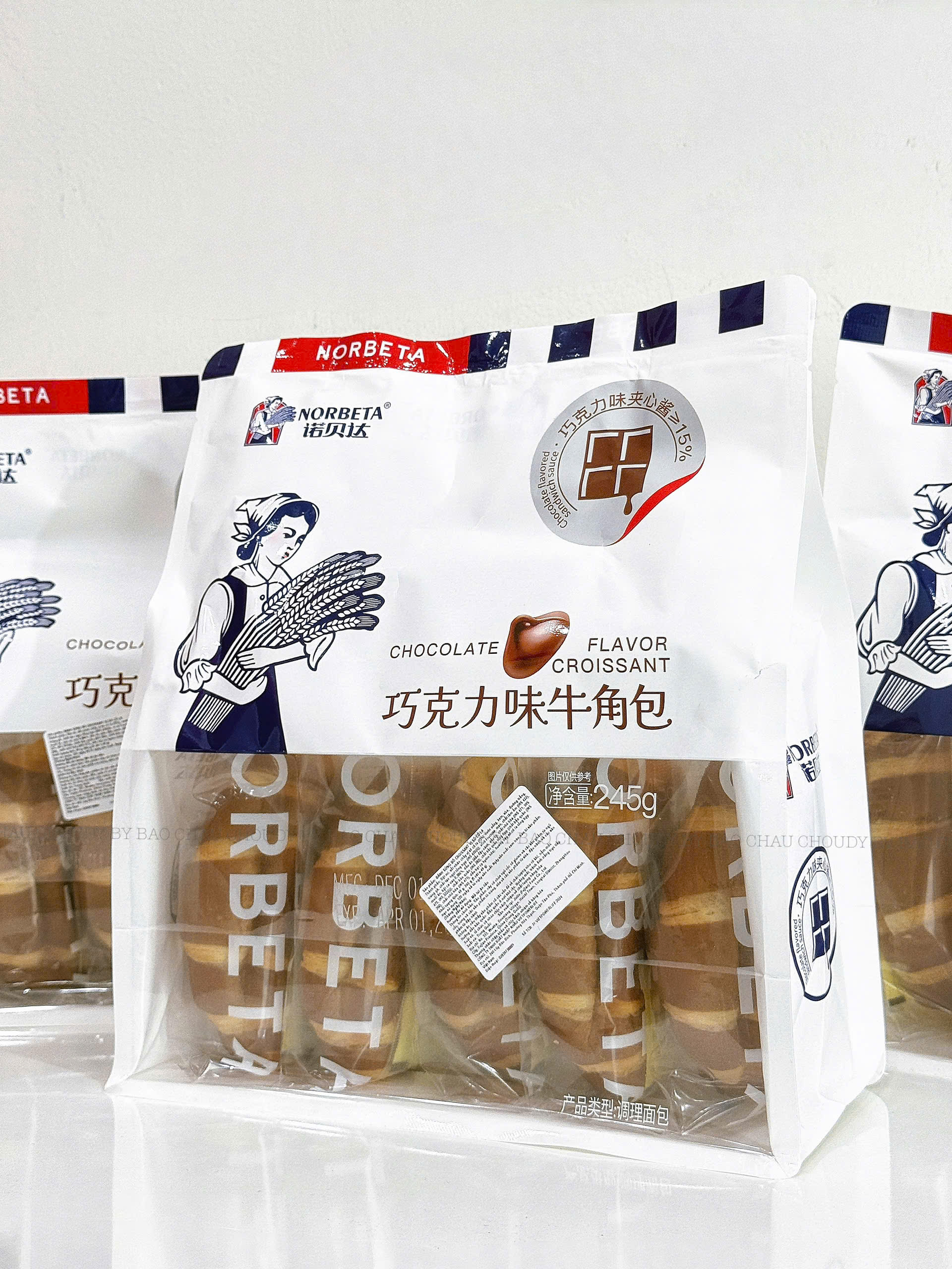 B90 SET 2 BỊCH BÁNH MÌ SOCOLA