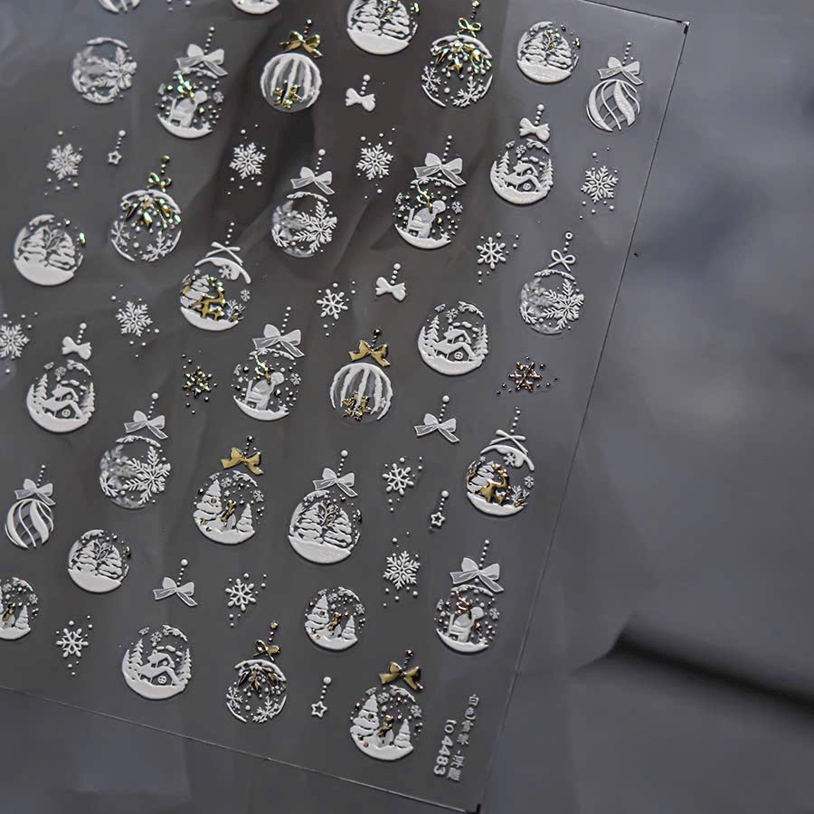 Sticker nail noel to4483