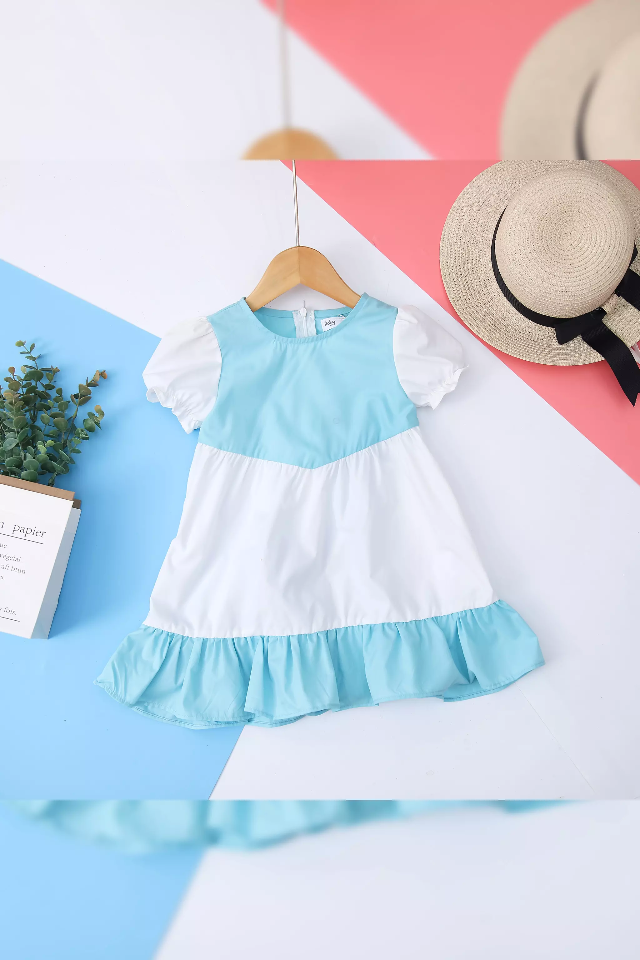 Váy đuôi cá phối màu_thumbnail_0