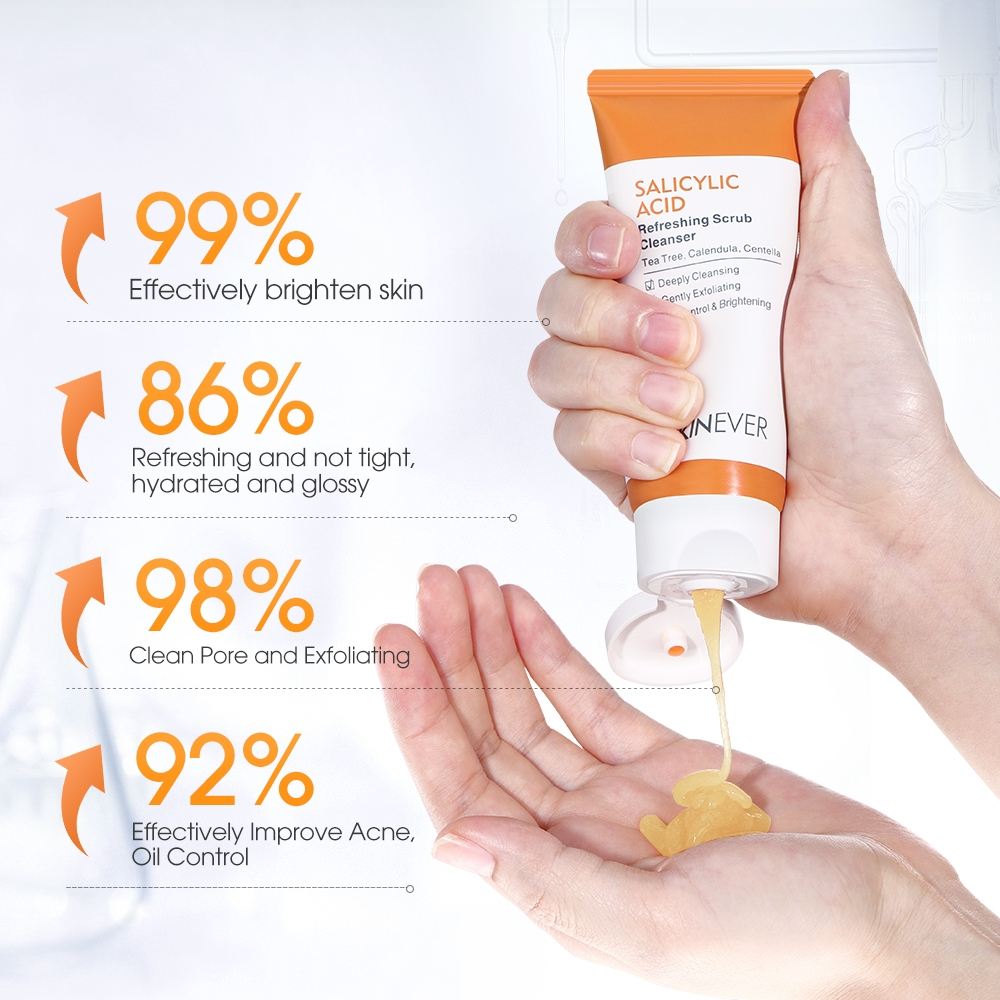 SKINEVER Salicylic Acid Refreshing Scrub Cleanser 75ml_thumbnail_2