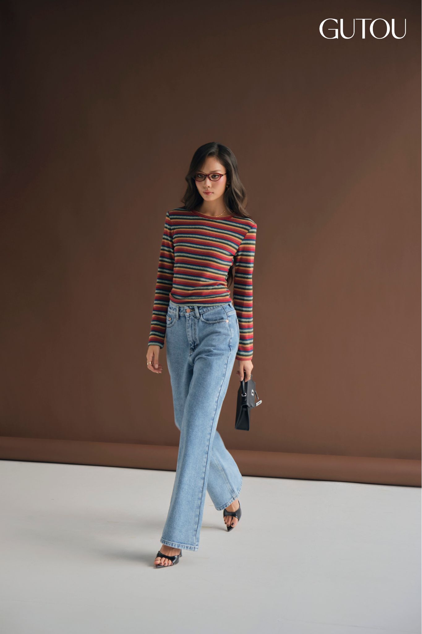 [ GUTOU ] Quần Jeans Suông Trơn Minimal_thumbnail_4