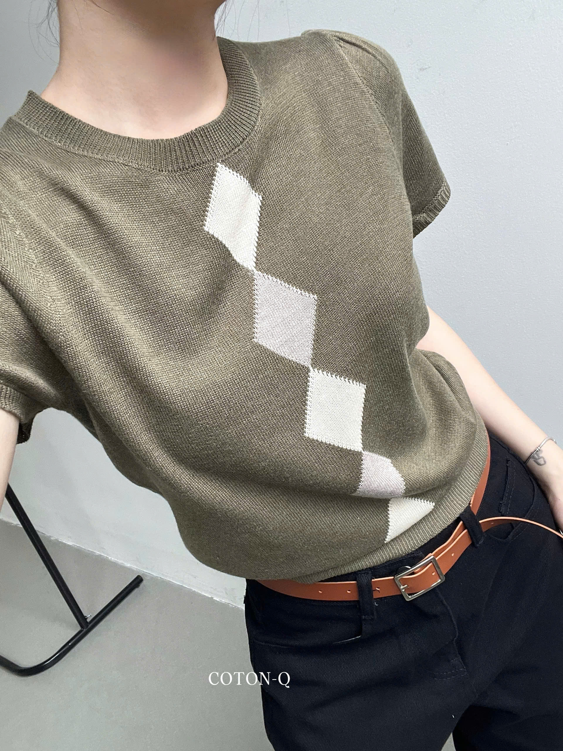 Áo len cổ tròn ( NÂU RÊU )_thumbnail_13