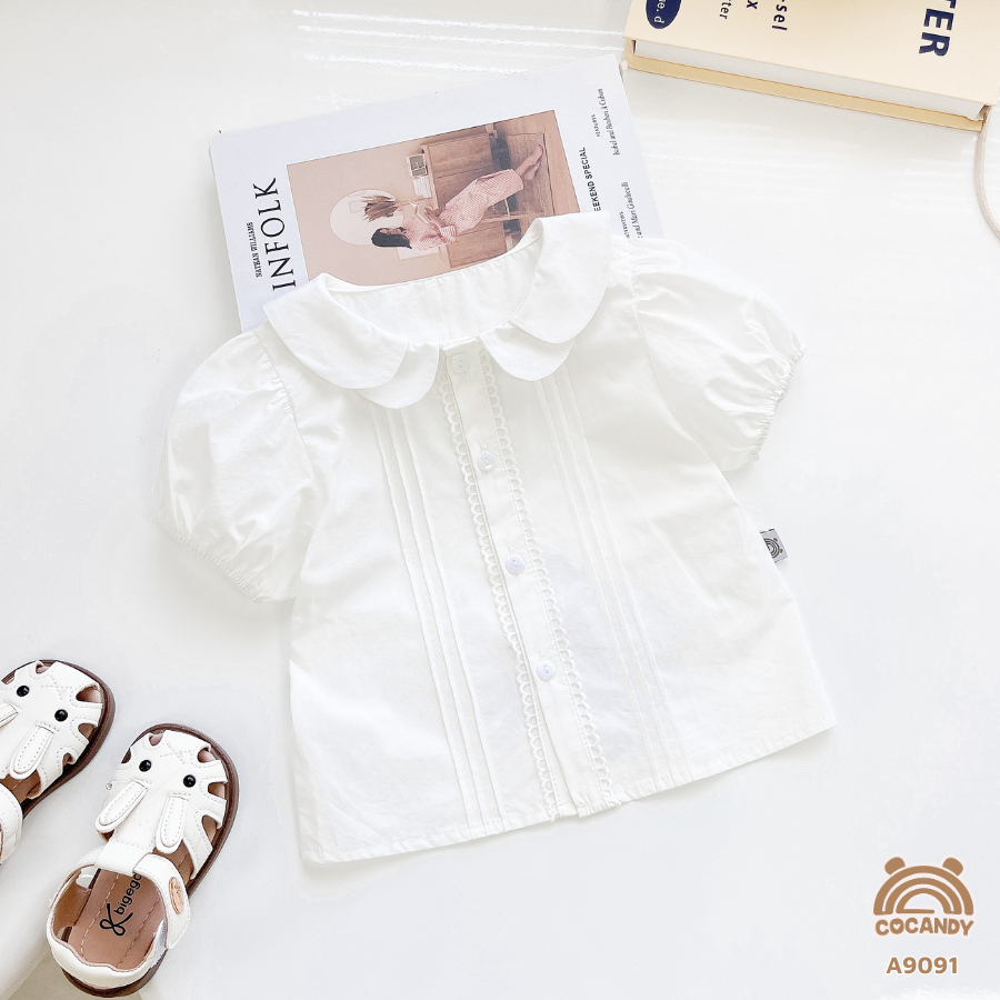 Áo cộc TRẮNG cổ sen kép nẹp ly_thumbnail_1