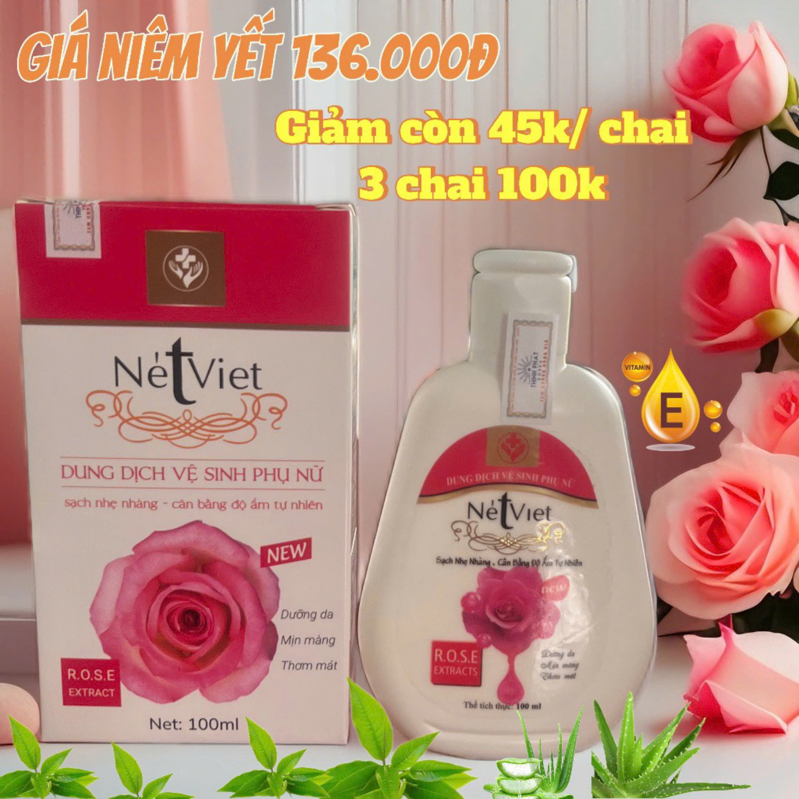 🌸 DUNG DỊCH VỆ SINH PHỤ NỮ NetViet 🌸