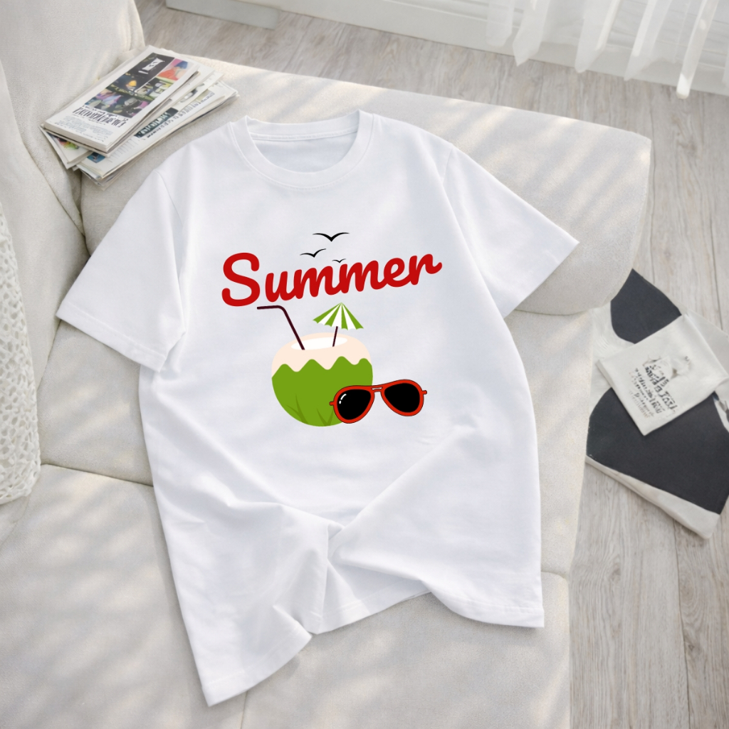 Áo phông gia đình du lịch biển 2026 - Đồng phục gia đình chất liệu thun cotton LOZA KIDS - GĐ020_thumbnail_4