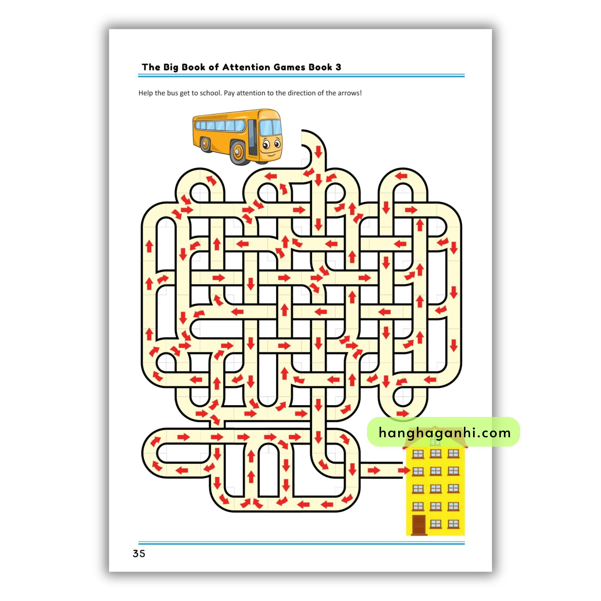 The Big Book of Attention Games Bộ 3 cuốn sách tư duy rèn kỹ năng tập trung, logic Neurotrainer_thumbnail_2