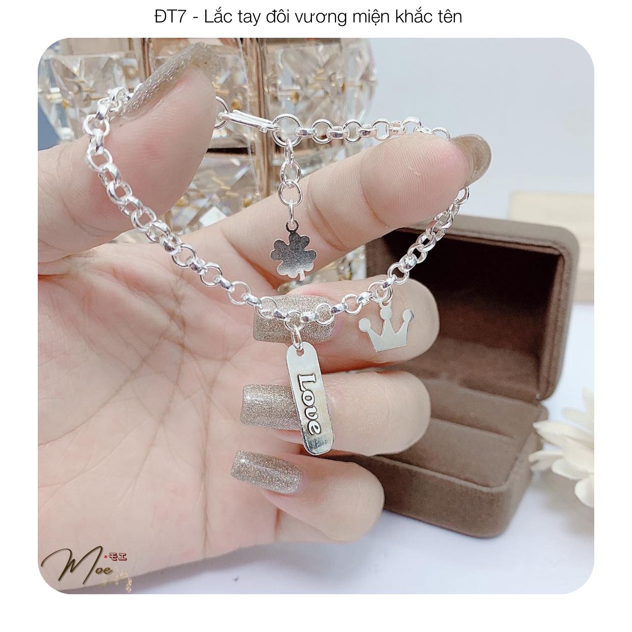 ĐT7 - Lắc tay đôi họng tròn khắc tên theo yêu cầu_thumbnail_2