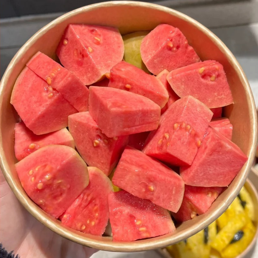 Ổi Ruby cắt sẵn