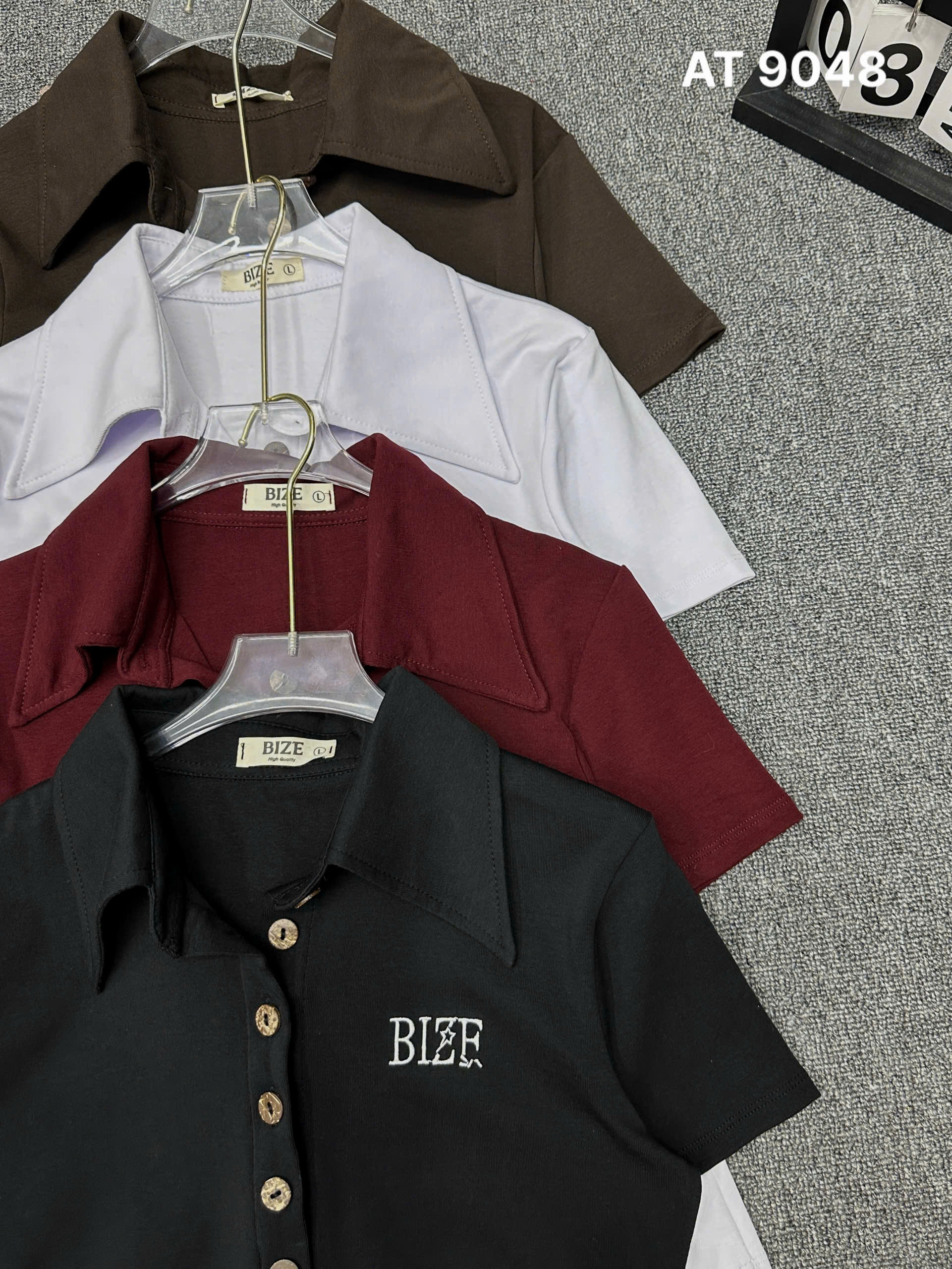 Áo thun kiểu phối nút gỗ bigsize AT9048 dành cho nàng béo mập từ 55-90kg_thumbnail_6