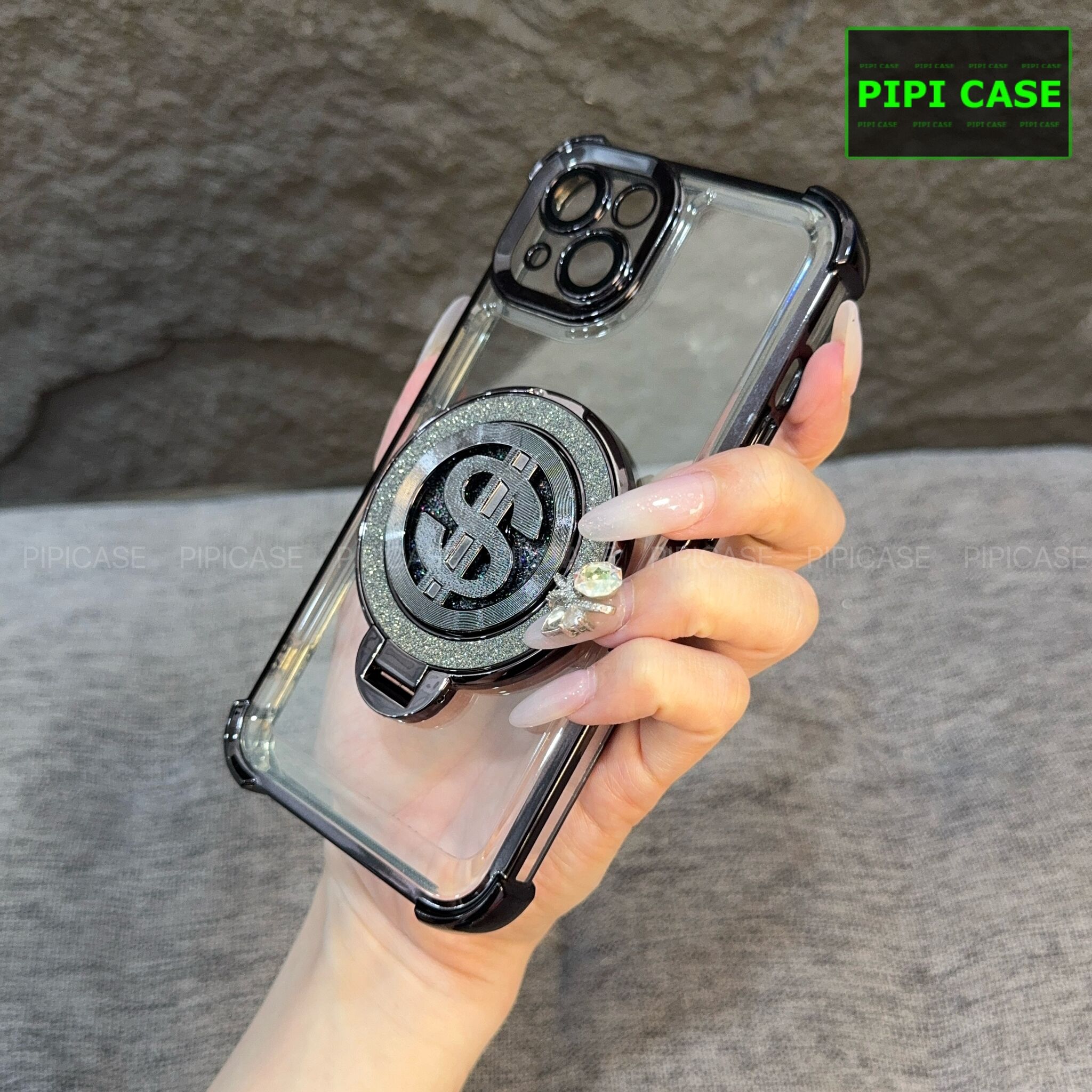 Ốp Lưng iPhone 15 Plus - DO - Đen