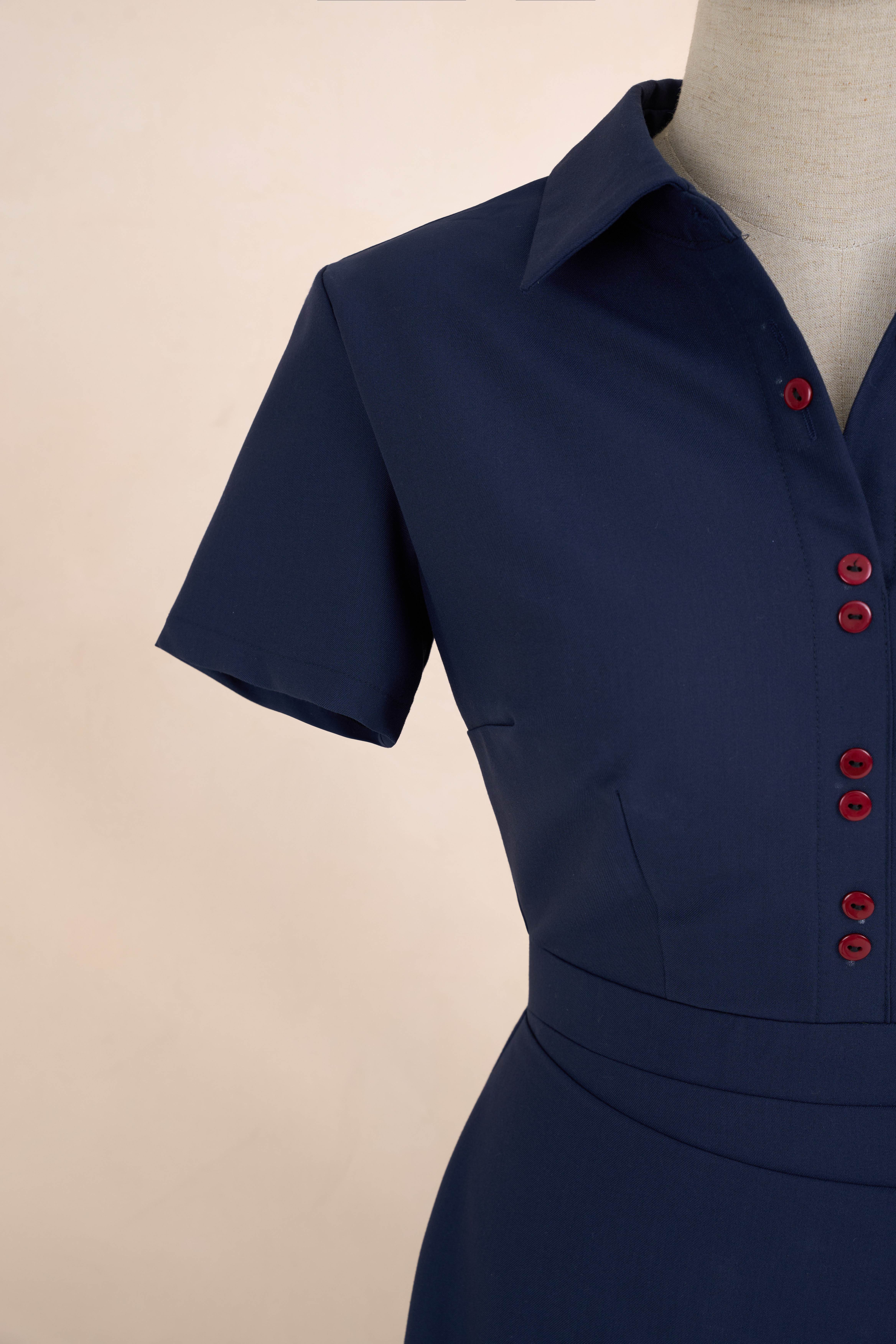 Đầm Suông Cúc Ngực Tag Eo_thumbnail_3