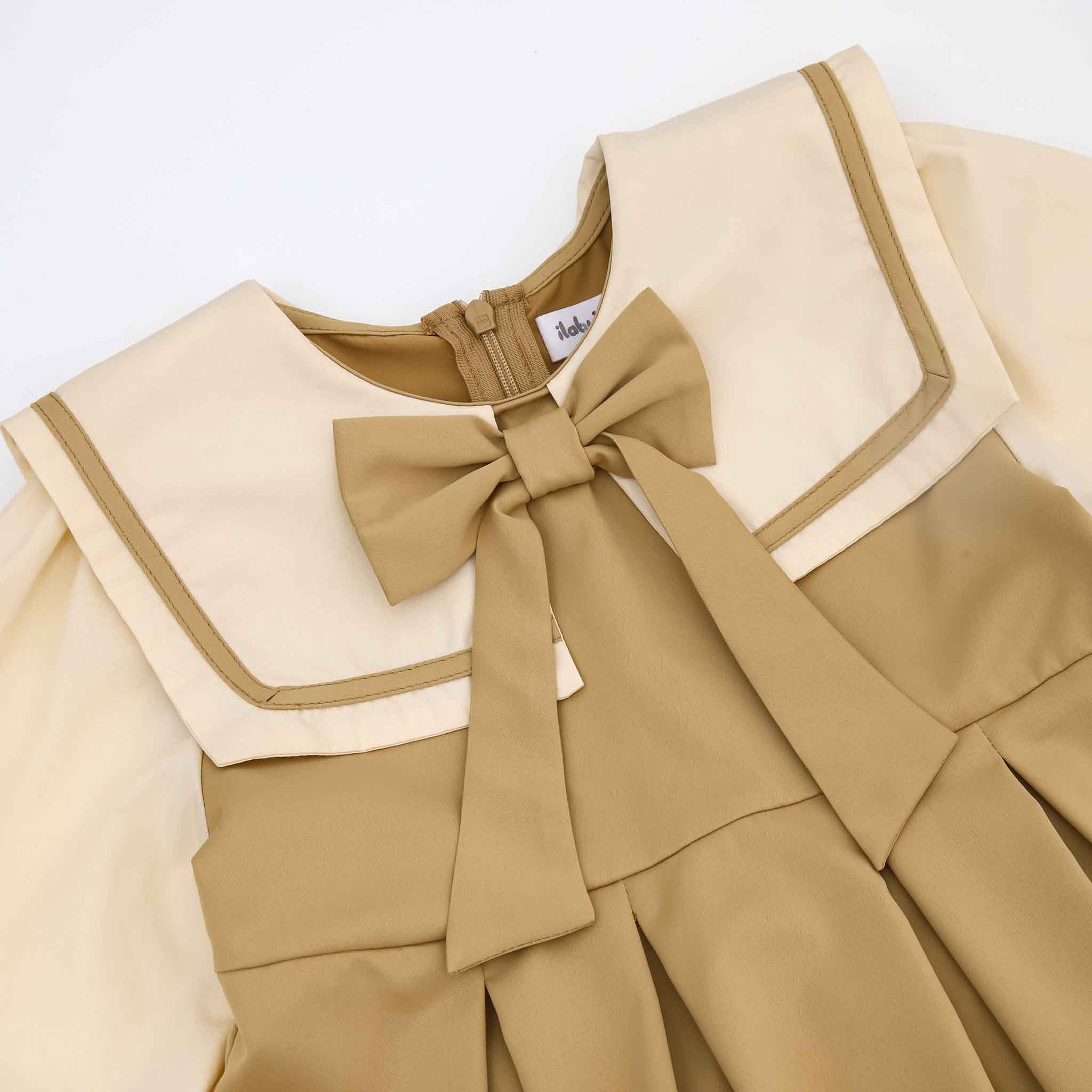 [ Outfit học đường ]Váy đi học cổ thủy thủ nơ cổ_thumbnail_2