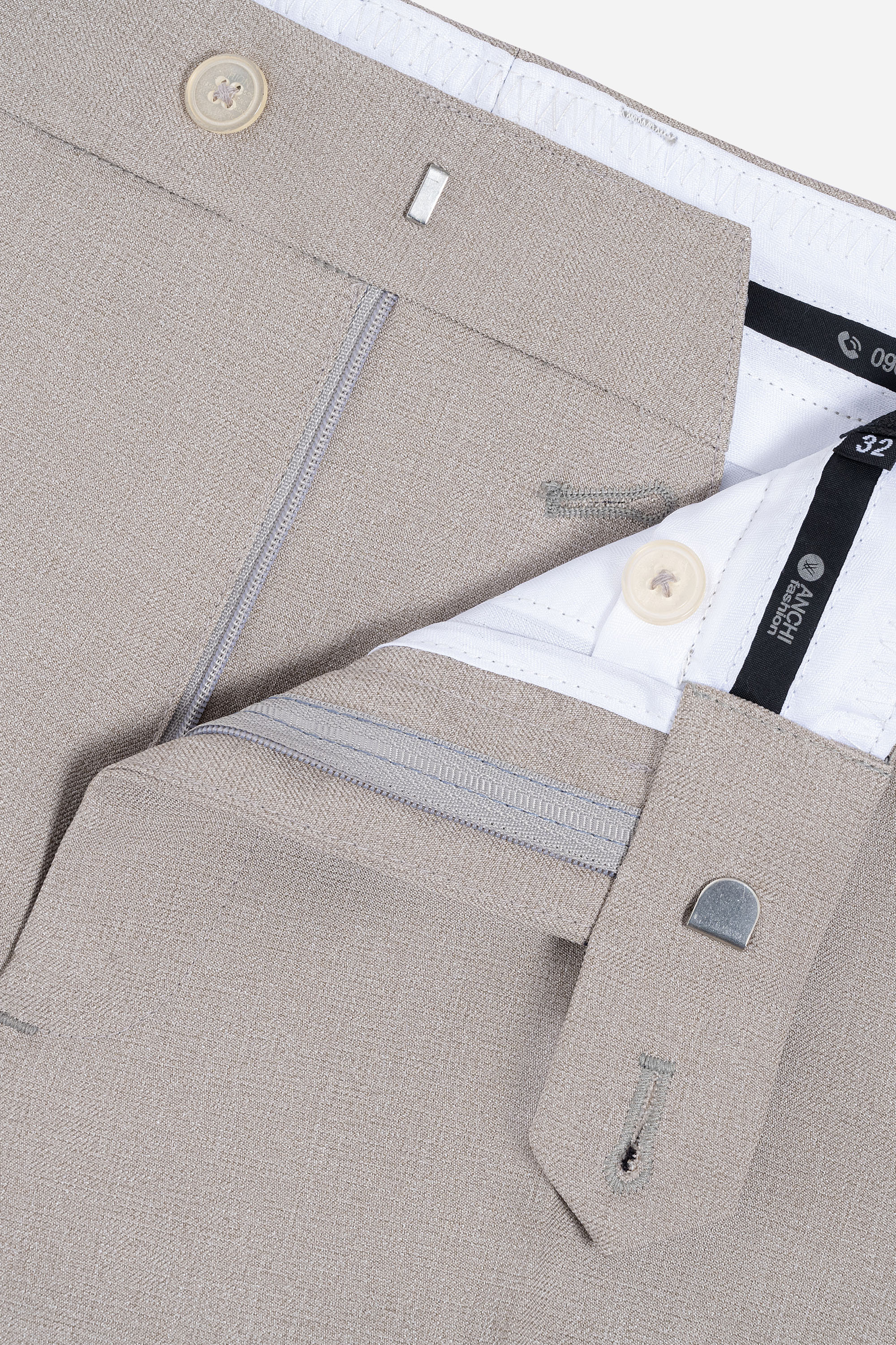 Quần Âu 0 Li Nam Trung Niên ANCHI Chất Liệu Cafe Phom Suông Ống Rộng Màu Be_thumbnail_6