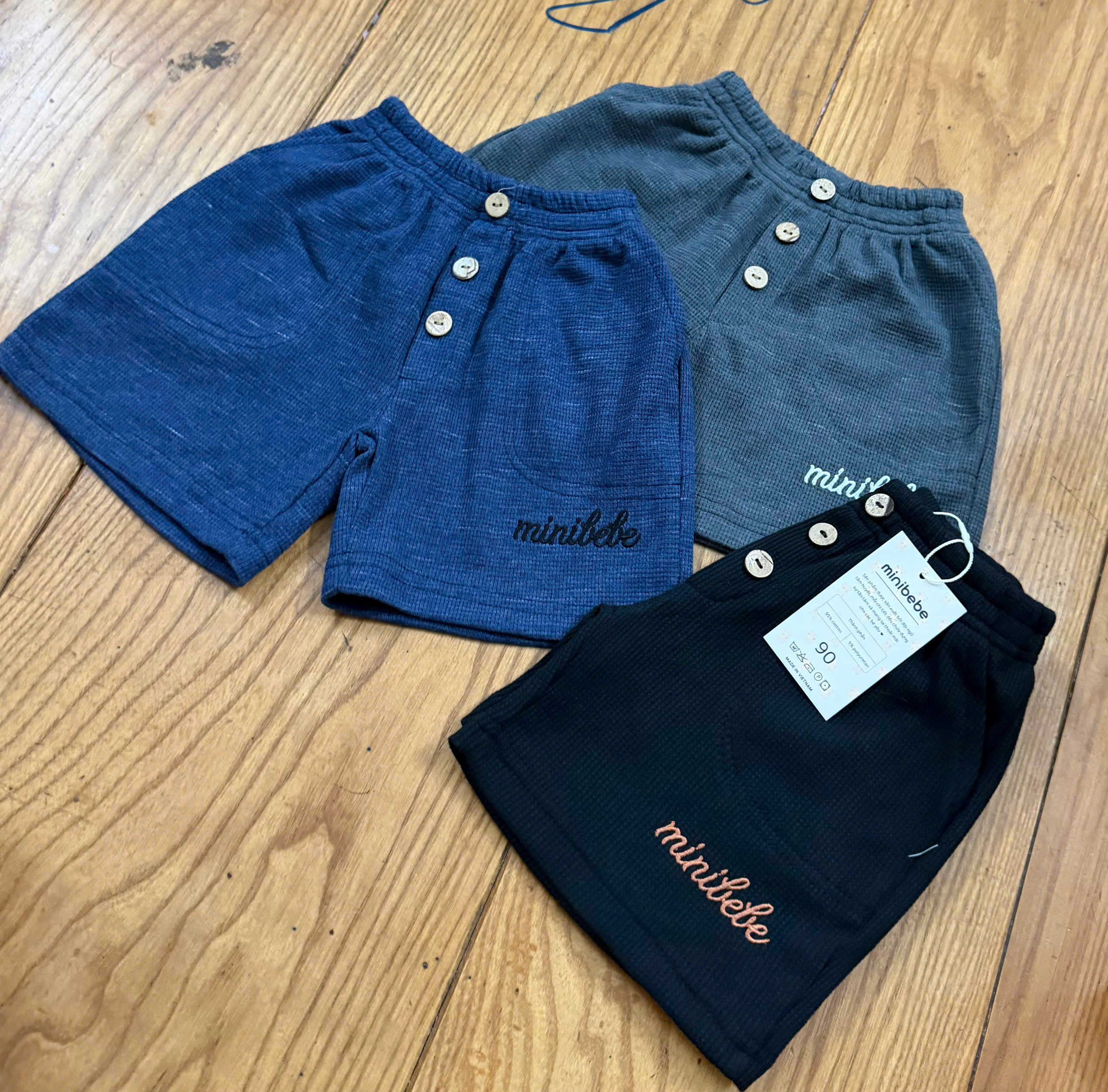 N58 SET 3 QUẦN 3 CÚC MINIBEBE- A107.88