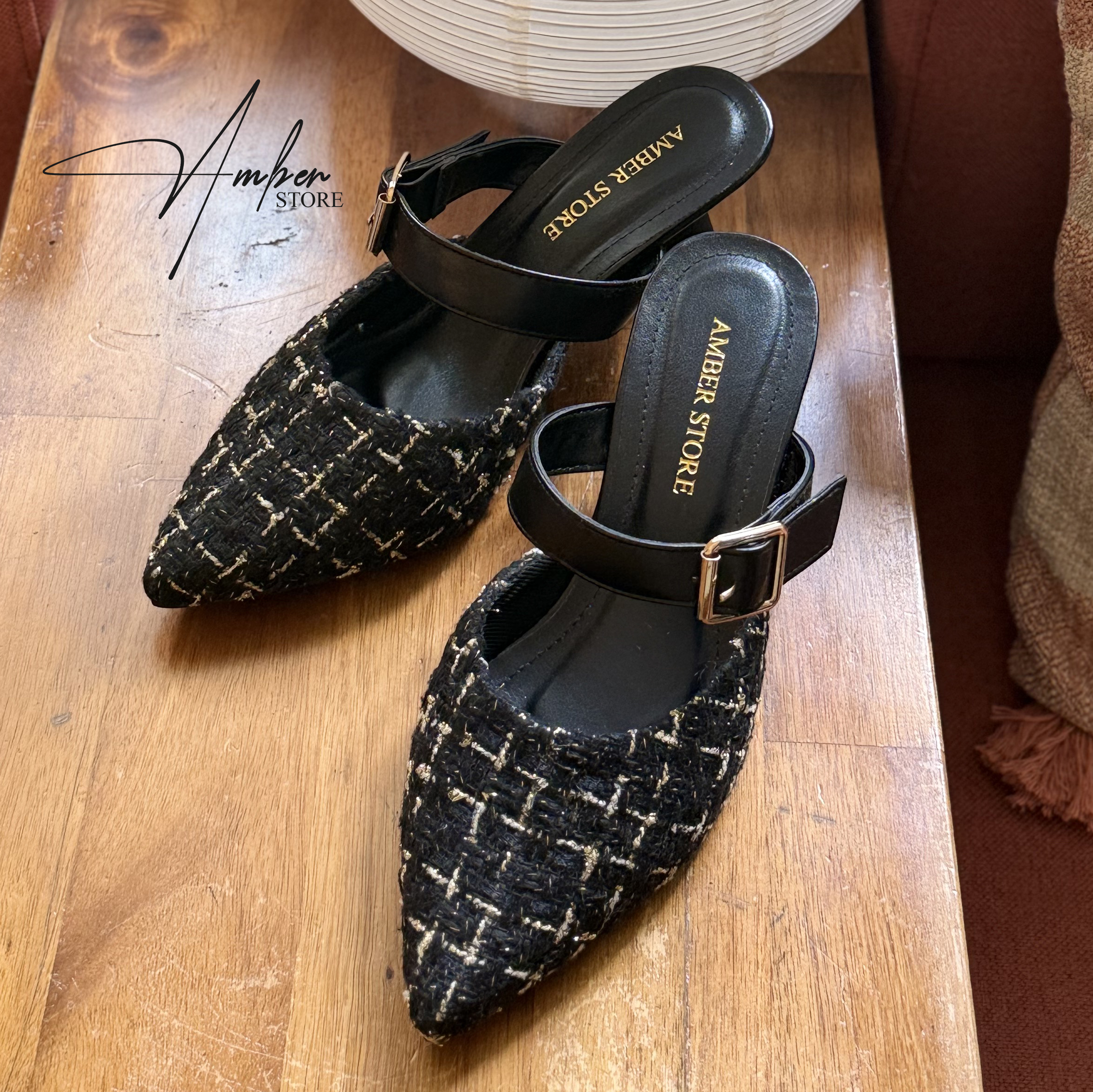 Giày Cao Gót Phối Kiểu Gót Tròn Sang Chảnh - CG02_thumbnail_4