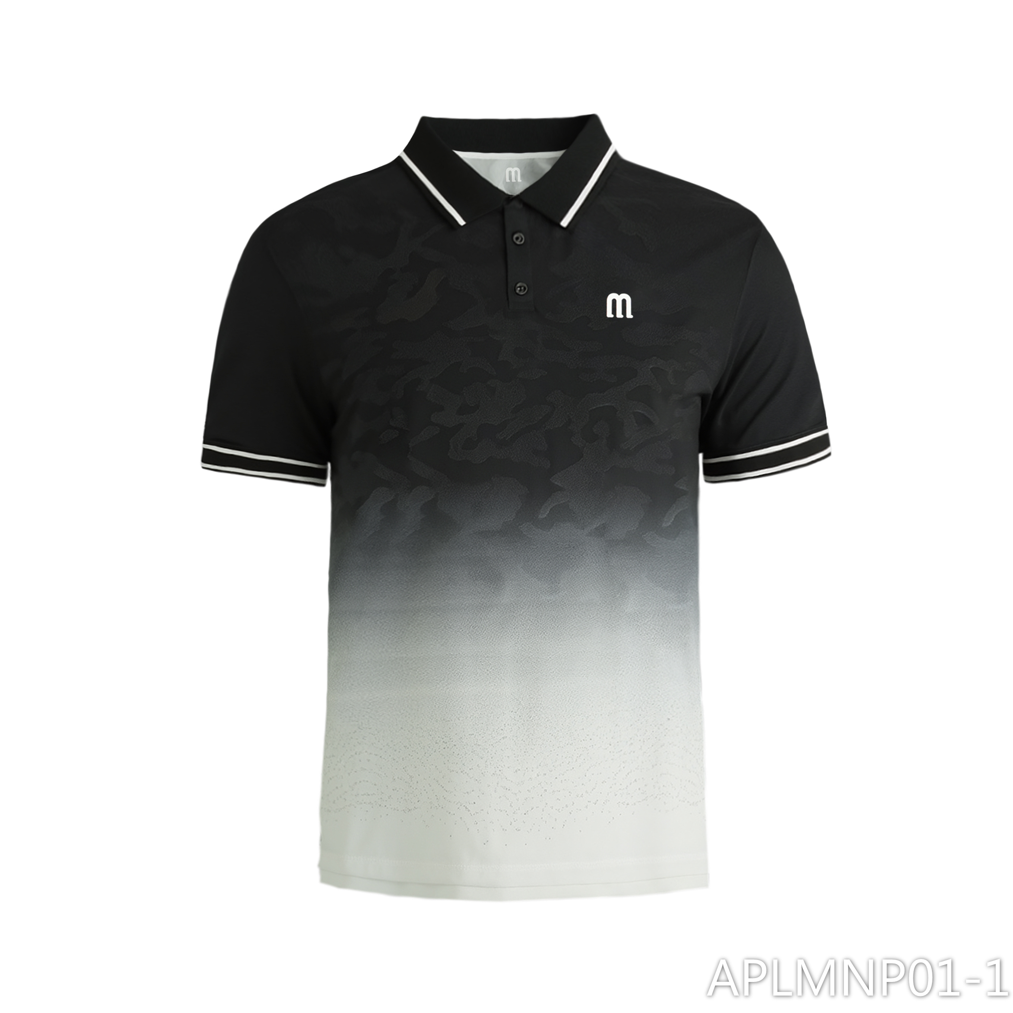 Áo polo thể thao nam phối màu chơi Picklebal/Tennis Manesti