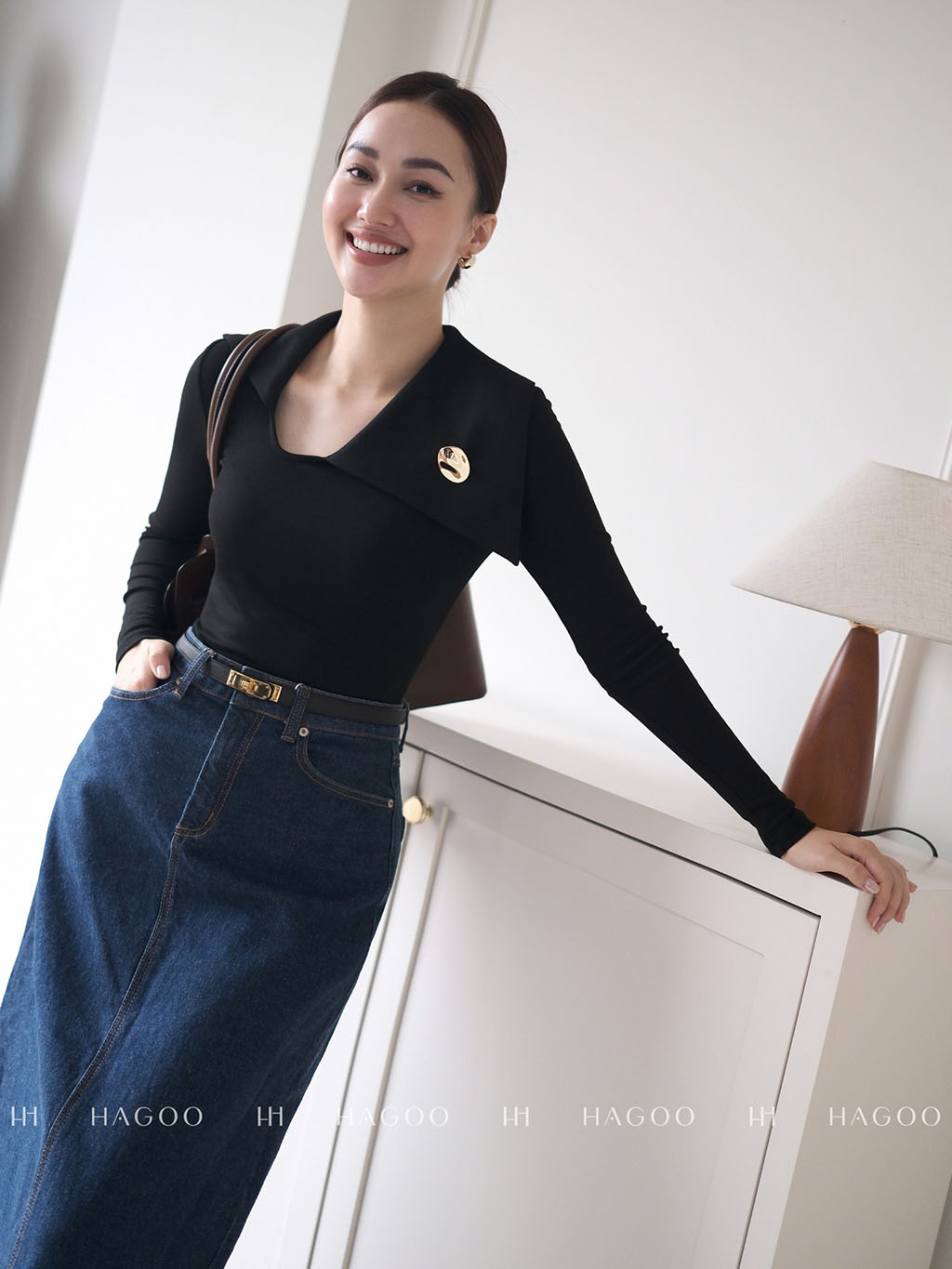 Chân váy jeans basic HAGOO_thumbnail_6