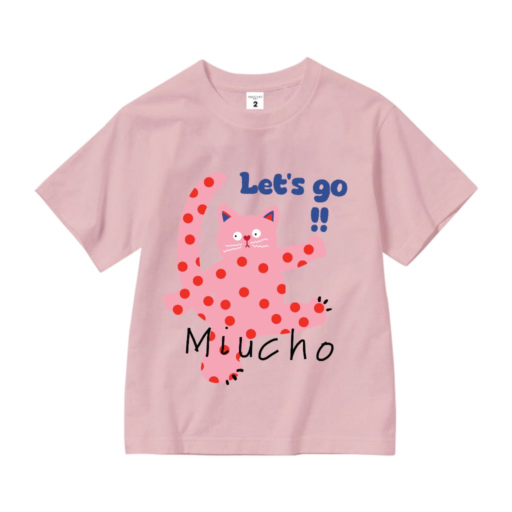 Áo thun cho bé gái hoạt hình form rộng AED1178 Miucho Kid tay ngắn cổ tròn in graphic_thumbnail_7