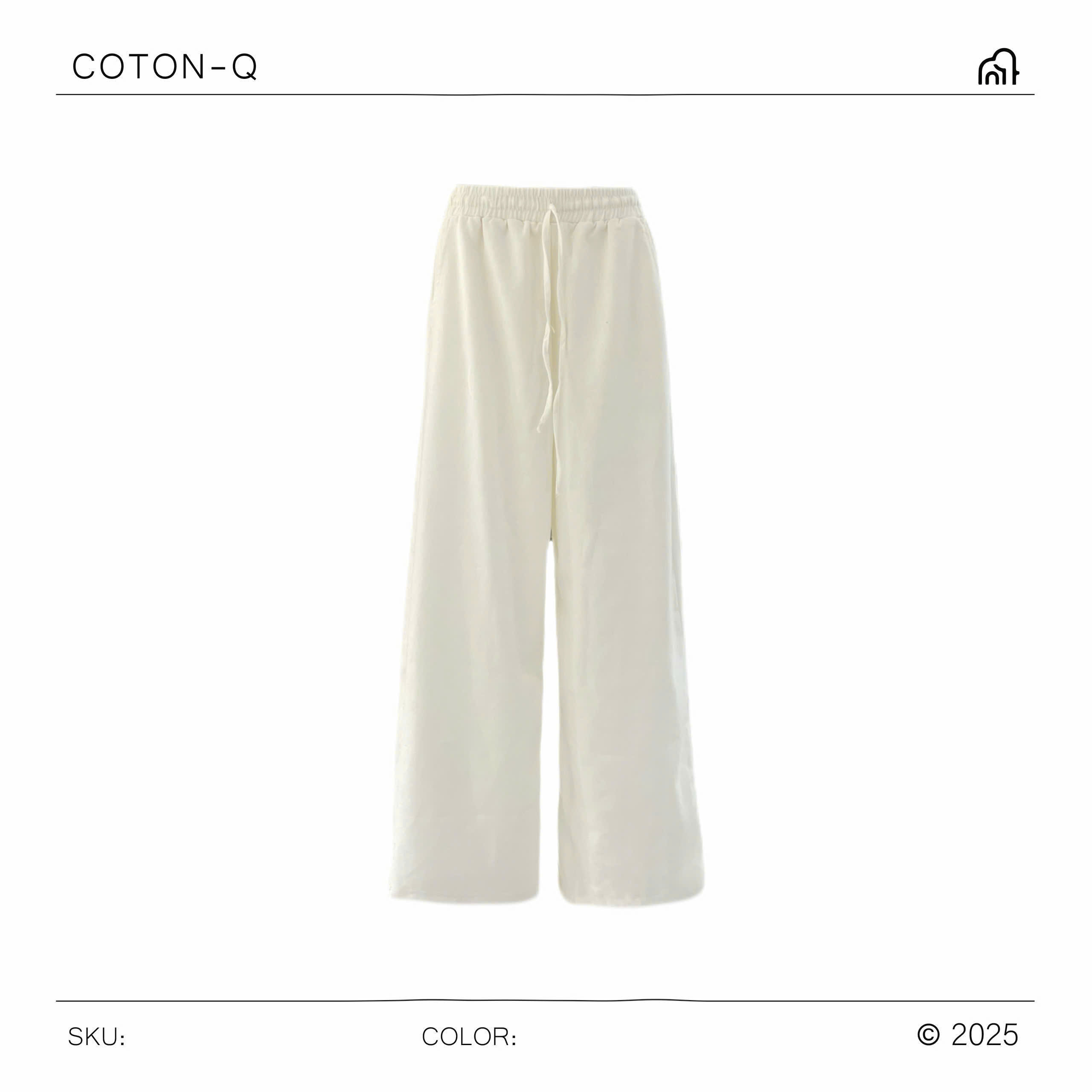 Quần linen lưng thun ( ĐEN )_thumbnail_8