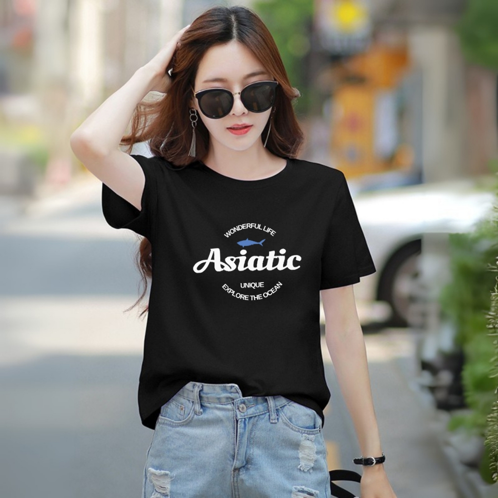 [Form Rộng] Áo thun nữ in hình 'ASIATIC' - LOZA RT8343_thumbnail_5