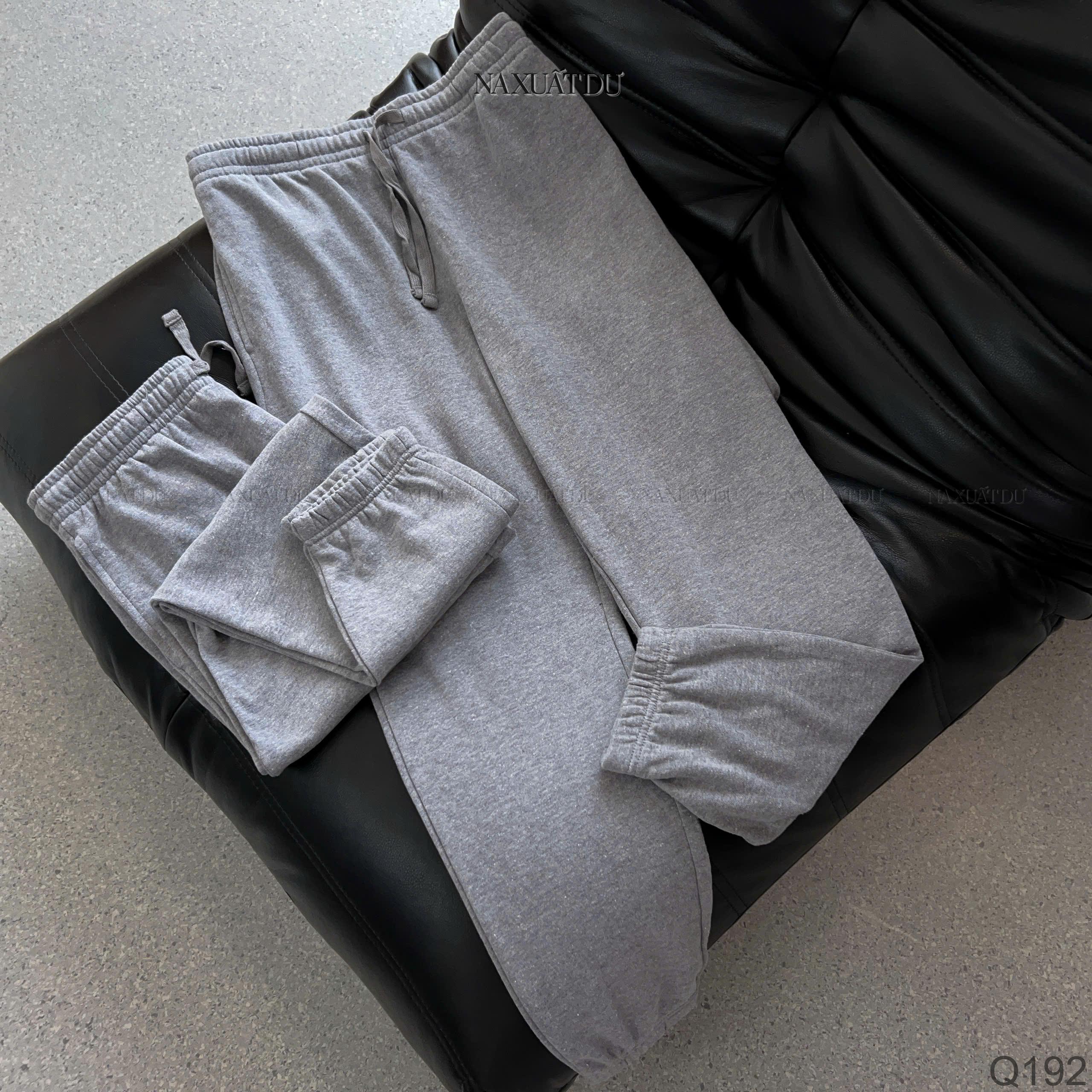 Set 2 Quần jogger màu xám - Q192 (SALE)_thumbnail_4