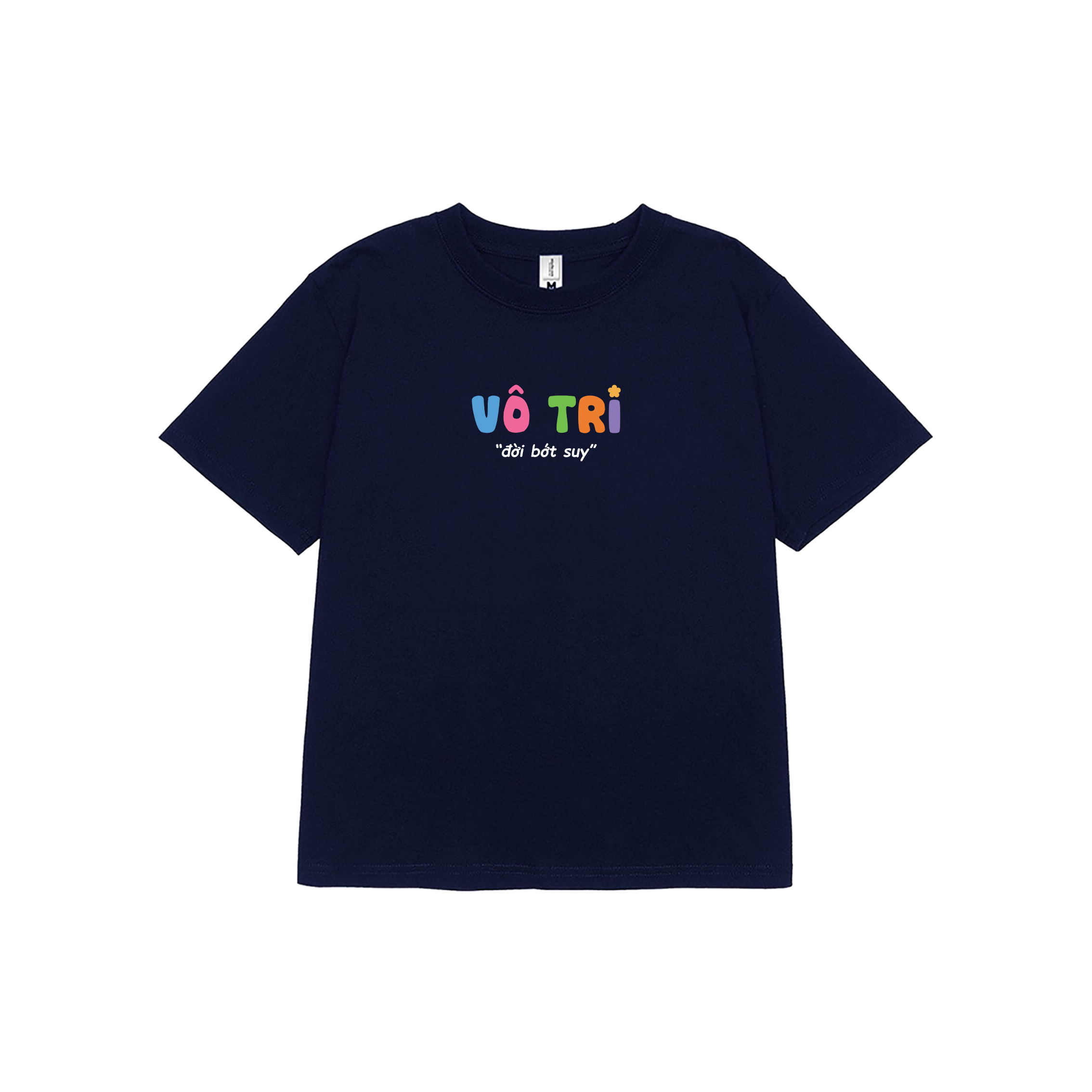 Áo baby tee in chữ hài hước Miucho BST cổ tròn vải cotton 4c thoáng mát in basic_thumbnail_0