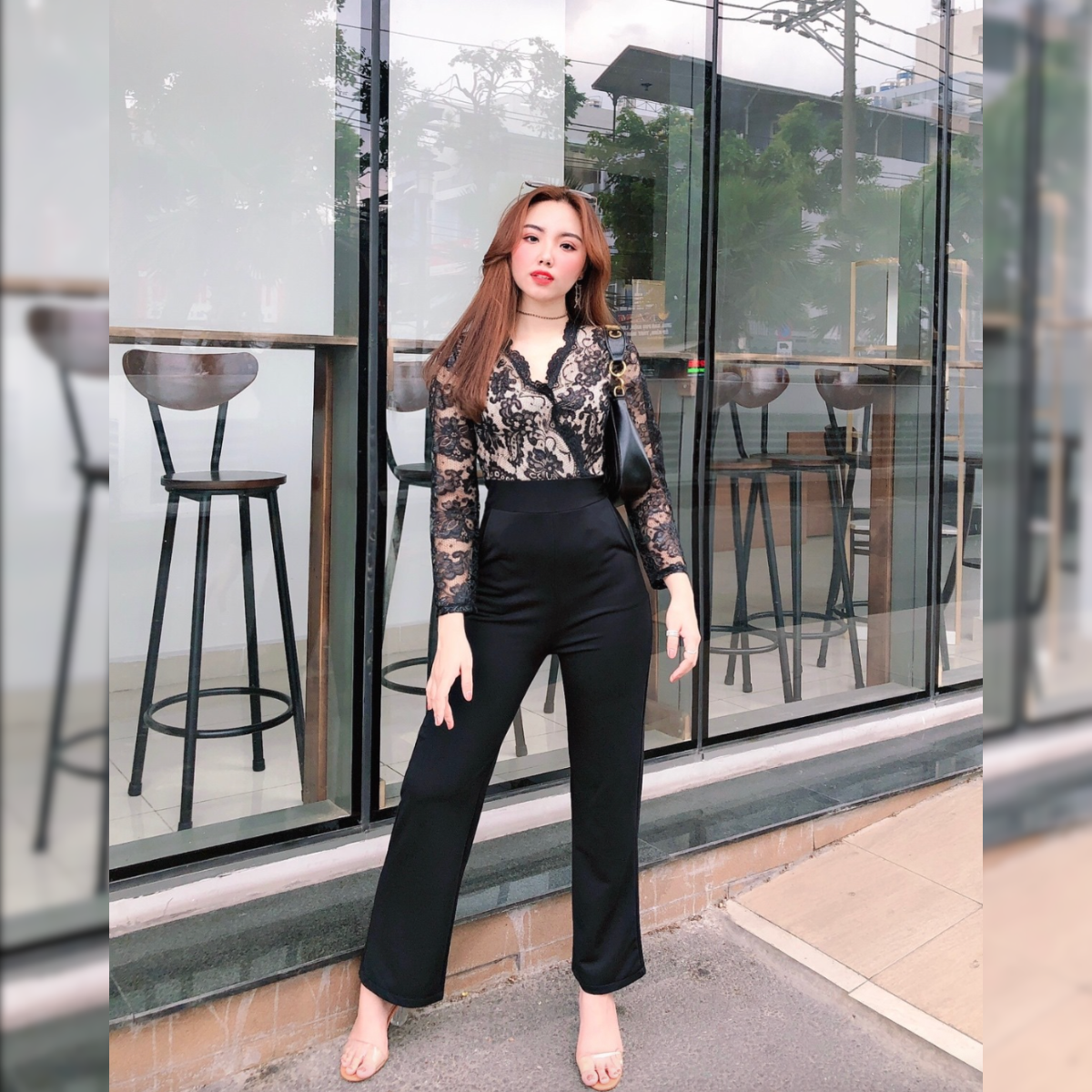 Jumpsuit phối ren tay dài_thumbnail_0