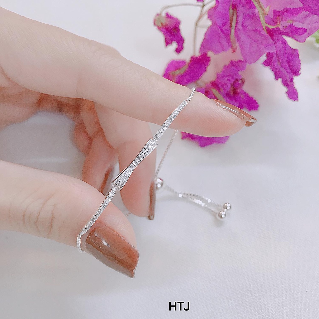 Lắc tay Bạc Thắt Nơ N02 Quà tặng sinh nhật, bạn gái, bạn bè, người thân ý nghĩa_thumbnail_2