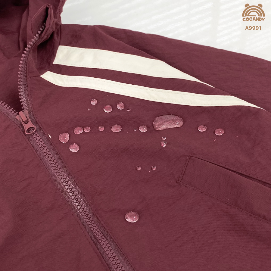 Áo khoác gió ĐỎ phối nẹp be_thumbnail_7