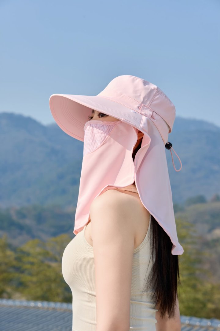 Mũ bucket Golf Hàn Quốc có che gáy & che mặt dành cho nữ HZ2515_thumbnail_29