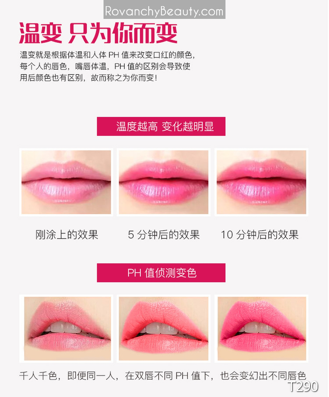 T290 Son Dưỡng Đổi Màu Loli's - Giữ Ẩm, Lâu Trôi, Không Trôi Màu, Chống Khô Môi - 3.8g_thumbnail_14